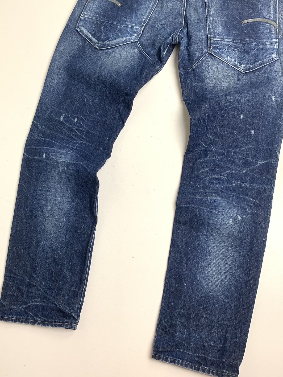 G-Star G-Star Raw Distressed Denim Jeans Luxury Style Jeans 33/32 Size US 33 - 14 Thumbnail