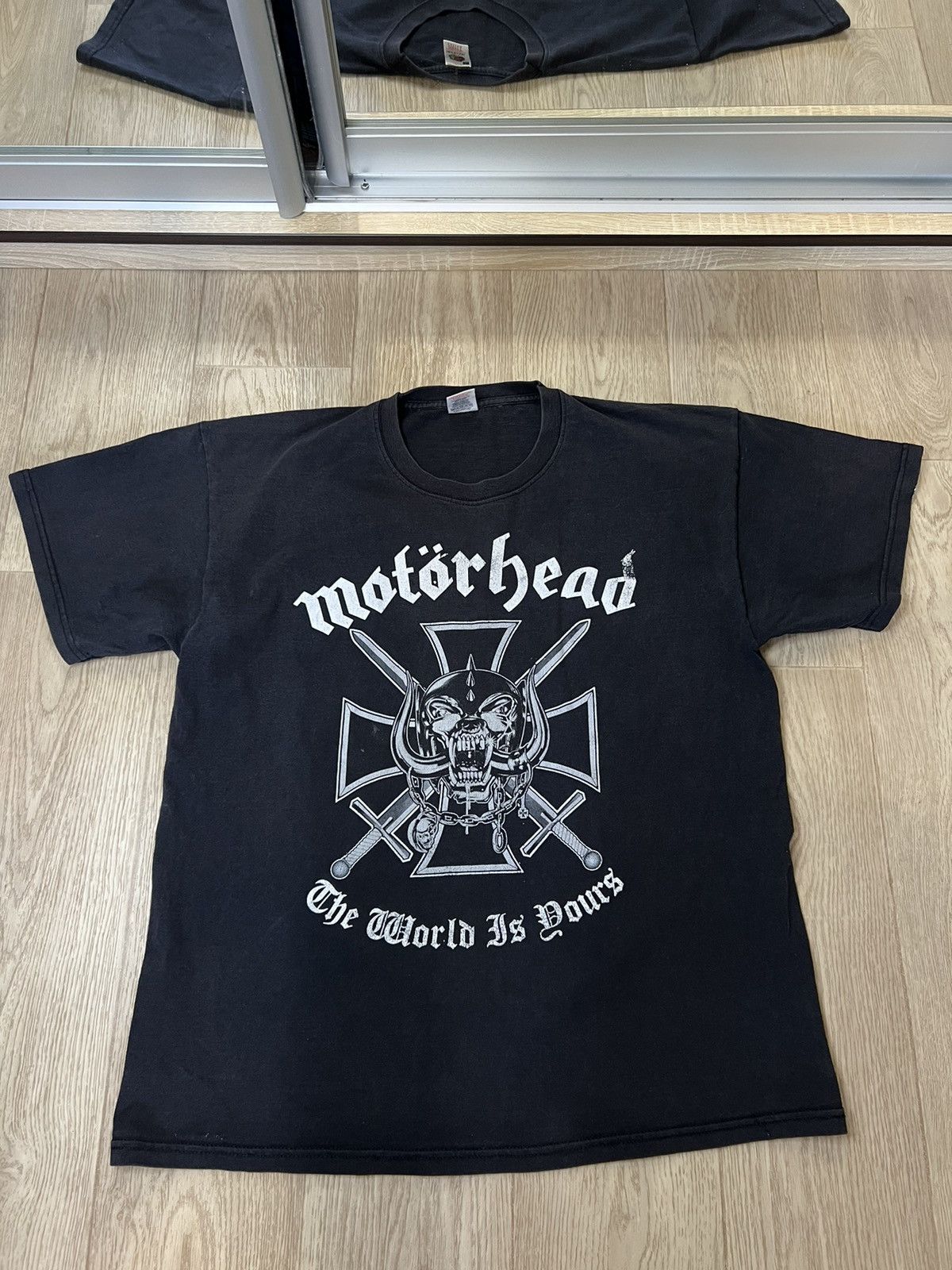 Band Tees × Vintage Vintage Motörhead The World Is Yours Band T Shirt Tee Size US XL / EU 56 / 4 - 1 Thumbnail