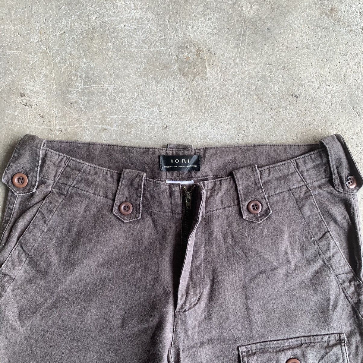 iO Japanese Vintage Blank Nice Design Faded Cargo Pants Size US 29 - 4 Thumbnail