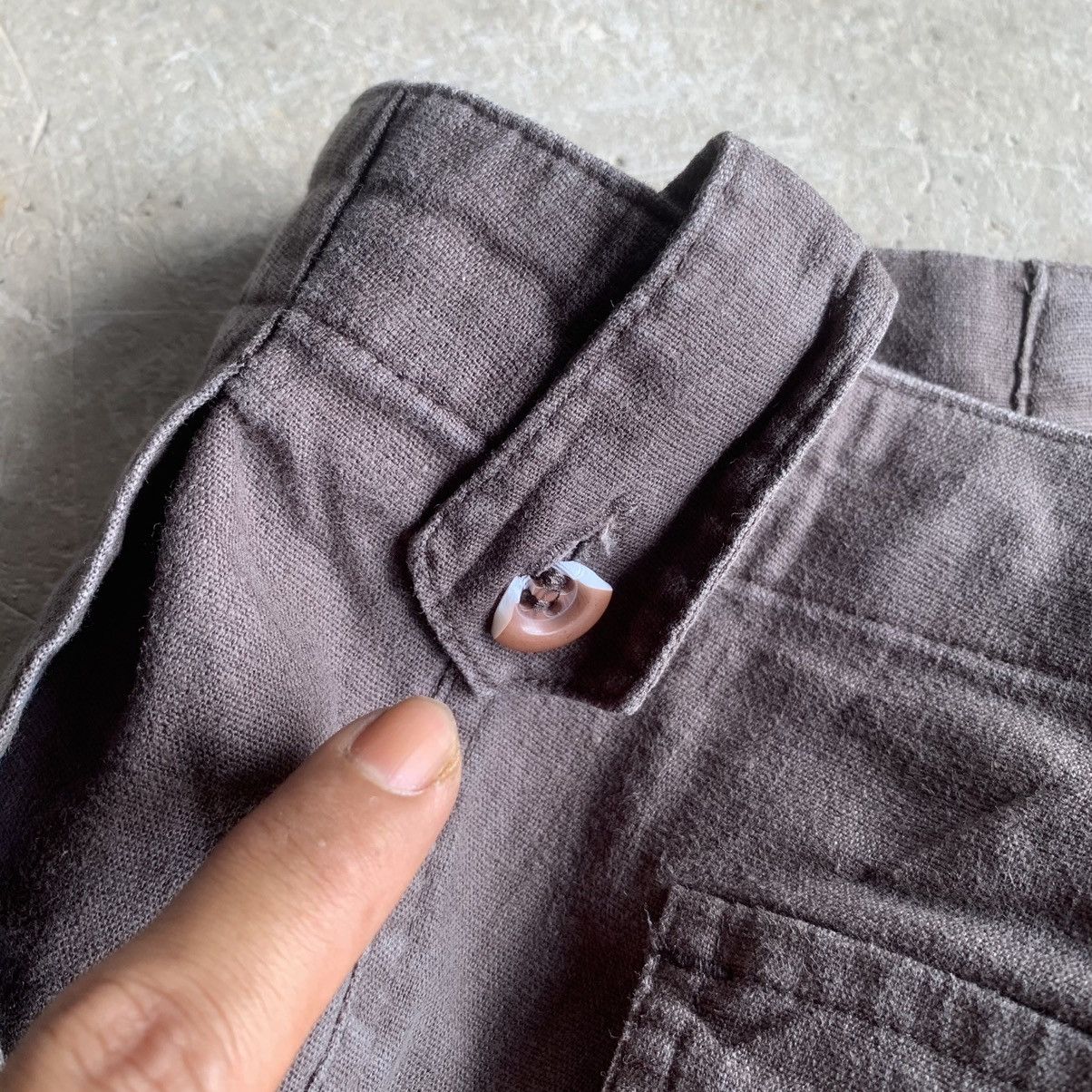 iO Japanese Vintage Blank Nice Design Faded Cargo Pants Size US 29 - 14 Thumbnail