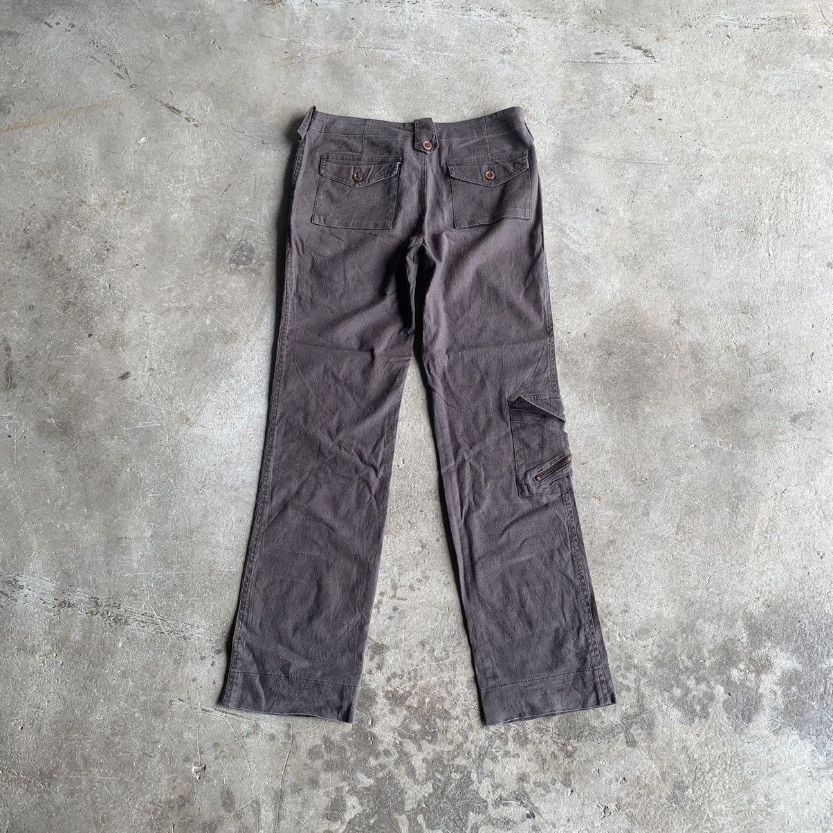 iO Japanese Vintage Blank Nice Design Faded Cargo Pants Size US 29 - 8 Thumbnail