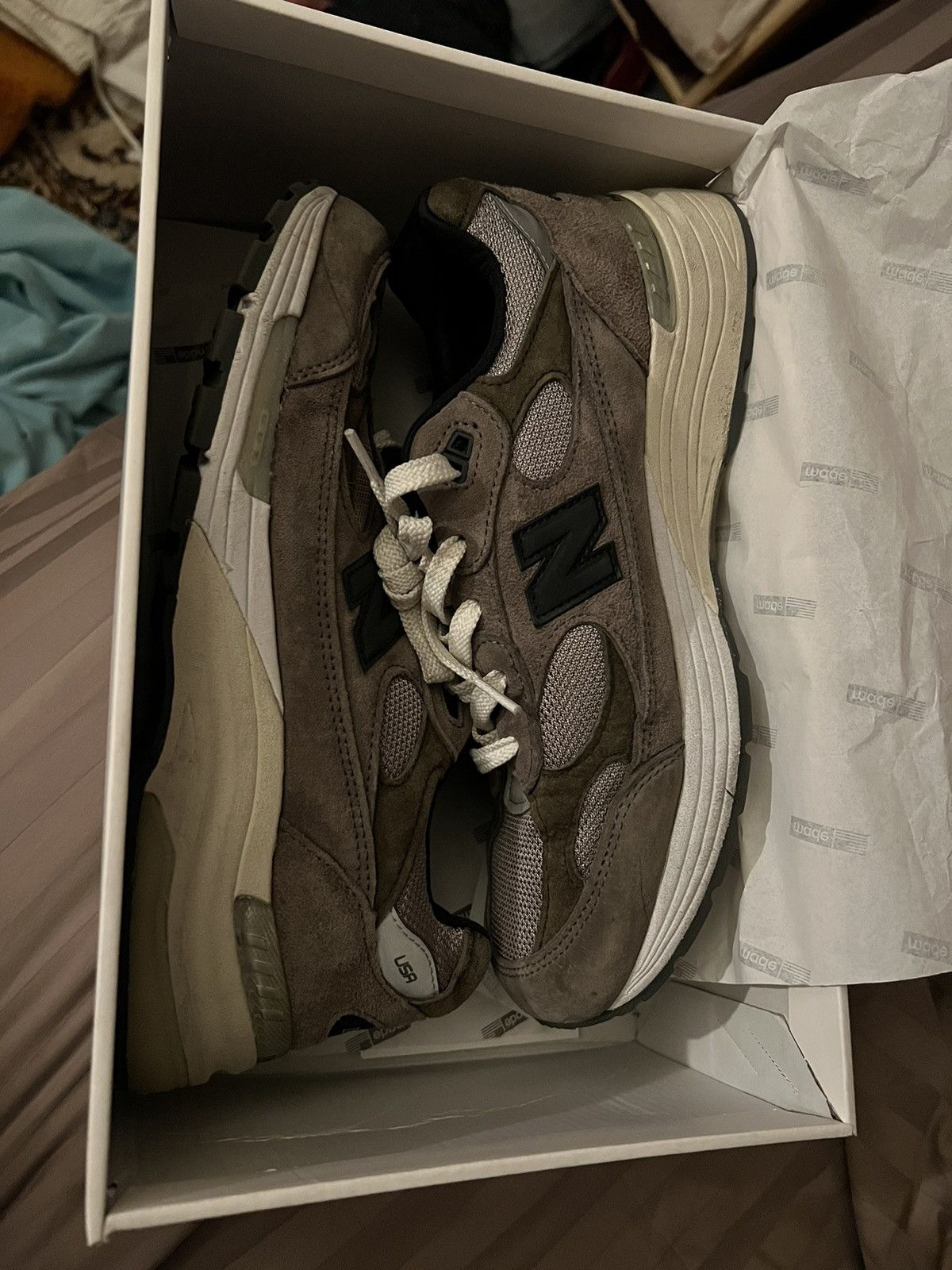 JJJJound × New Balance New Balance 992 JJJJound Grey - M992J2 Size US 9 / EU 42 - 11 Thumbnail