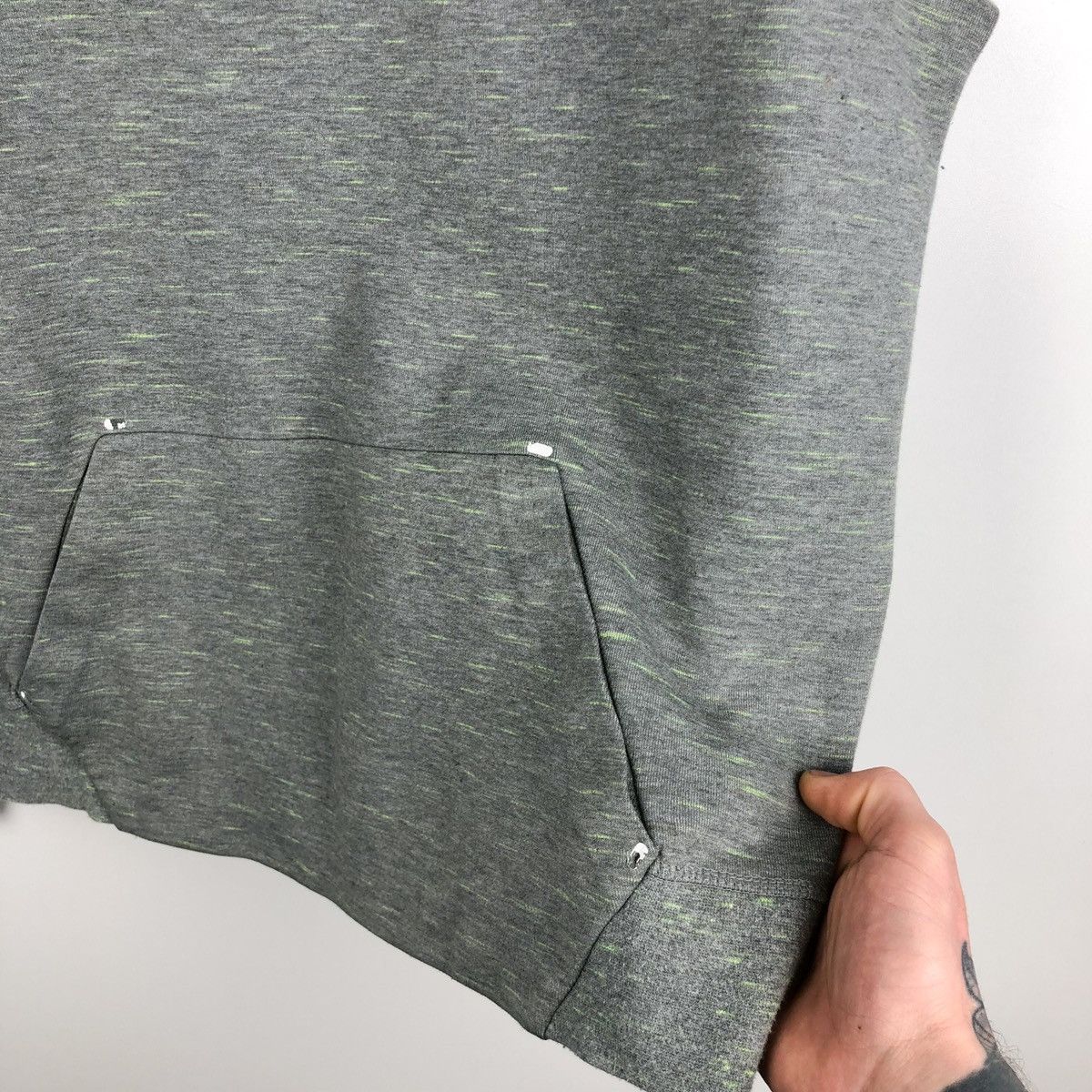 Nike × Vintage Nike Tech Fleece gray sweatshirt mens L Size US L / EU 52-54 / 3 - 4 Thumbnail