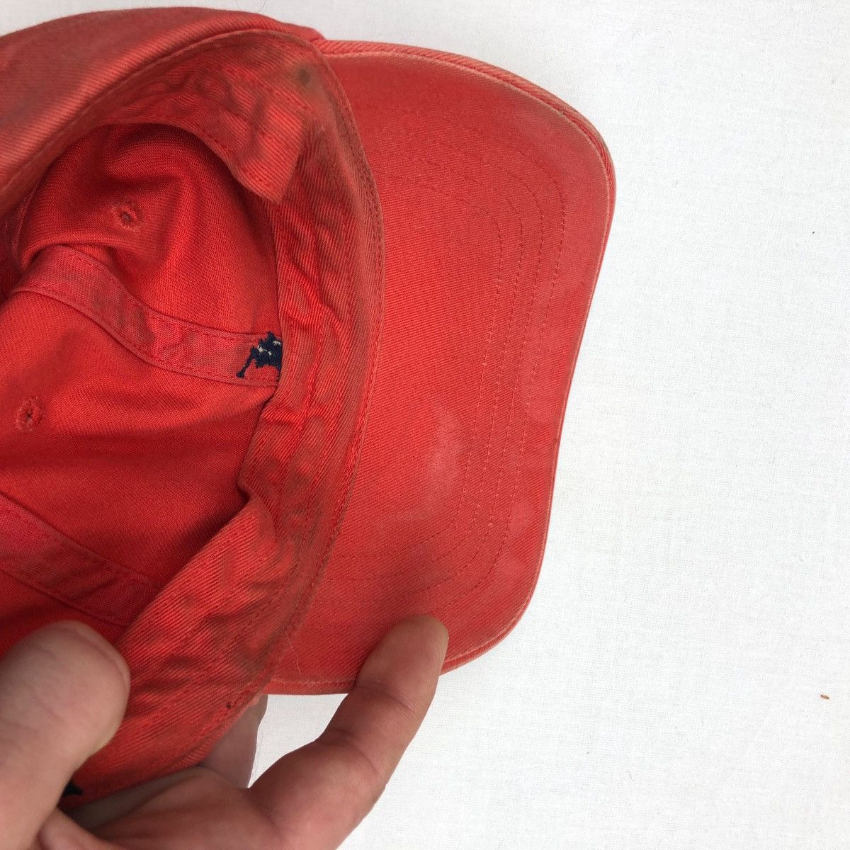 Polo Ralph Lauren × Vintage Polo Ralph Lauren cap vintage red Size ONE SIZE - 7 Thumbnail
