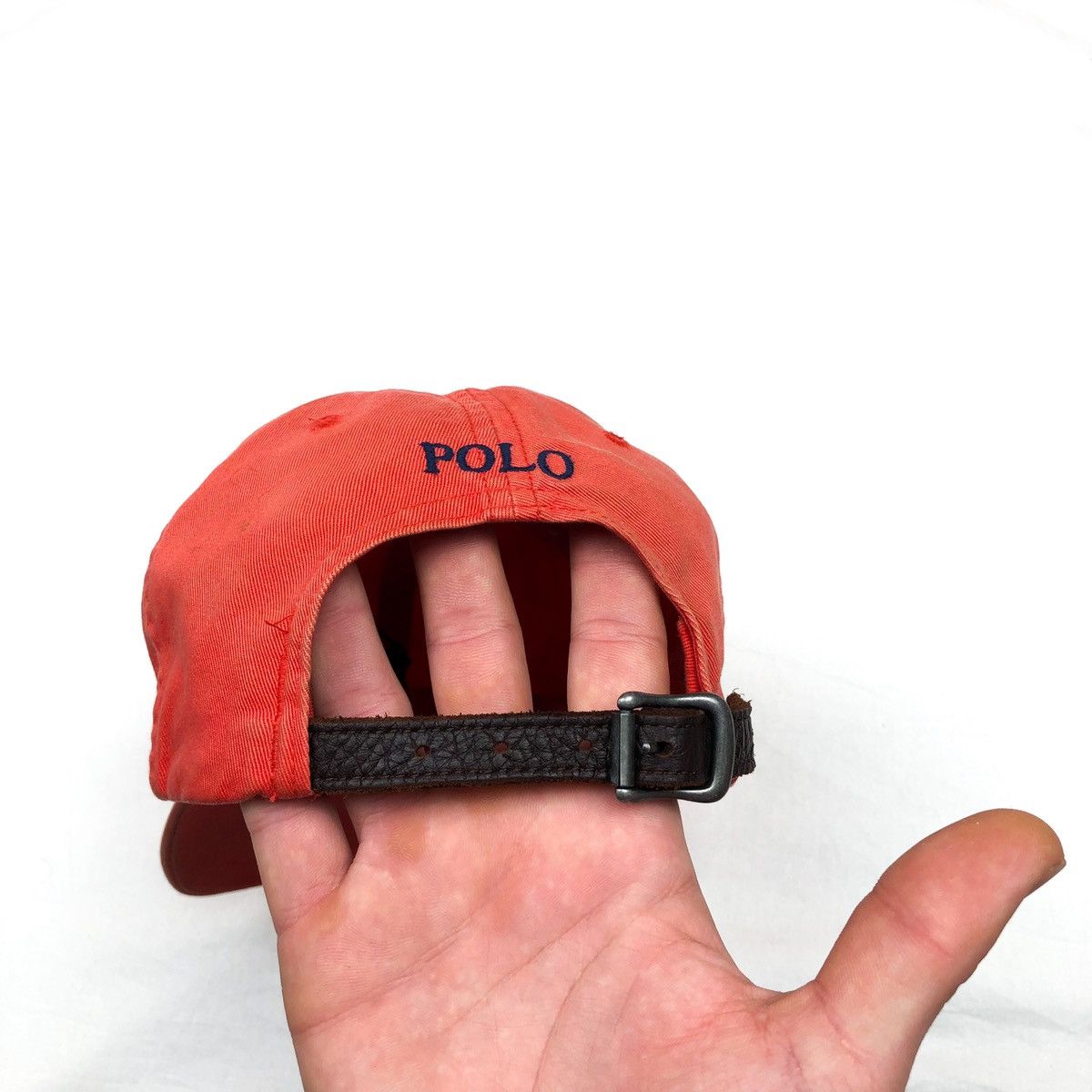 Polo Ralph Lauren × Vintage Polo Ralph Lauren cap vintage red Size ONE SIZE - 4 Thumbnail