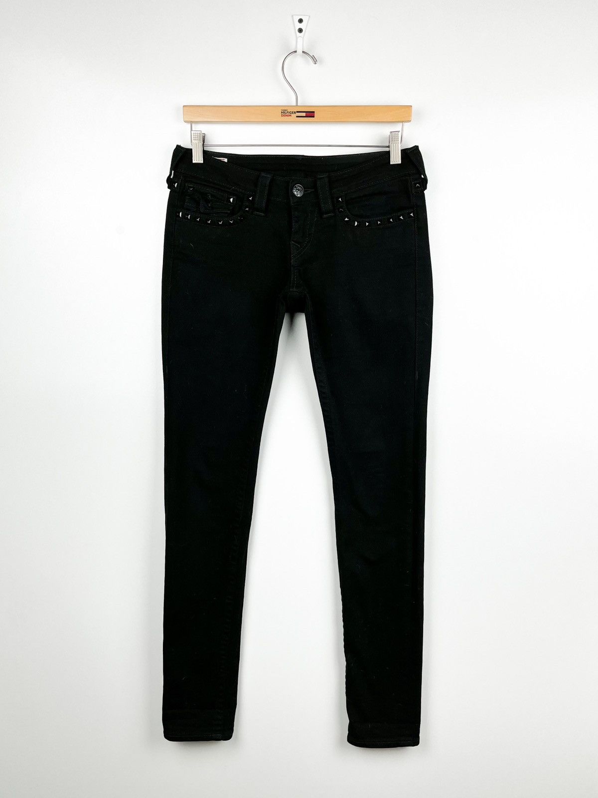 True Religion True Religion Y2K skinny jeans made in USA womens sz 28 long Size 28" / US 6 / IT 42 - 2 Thumbnail
