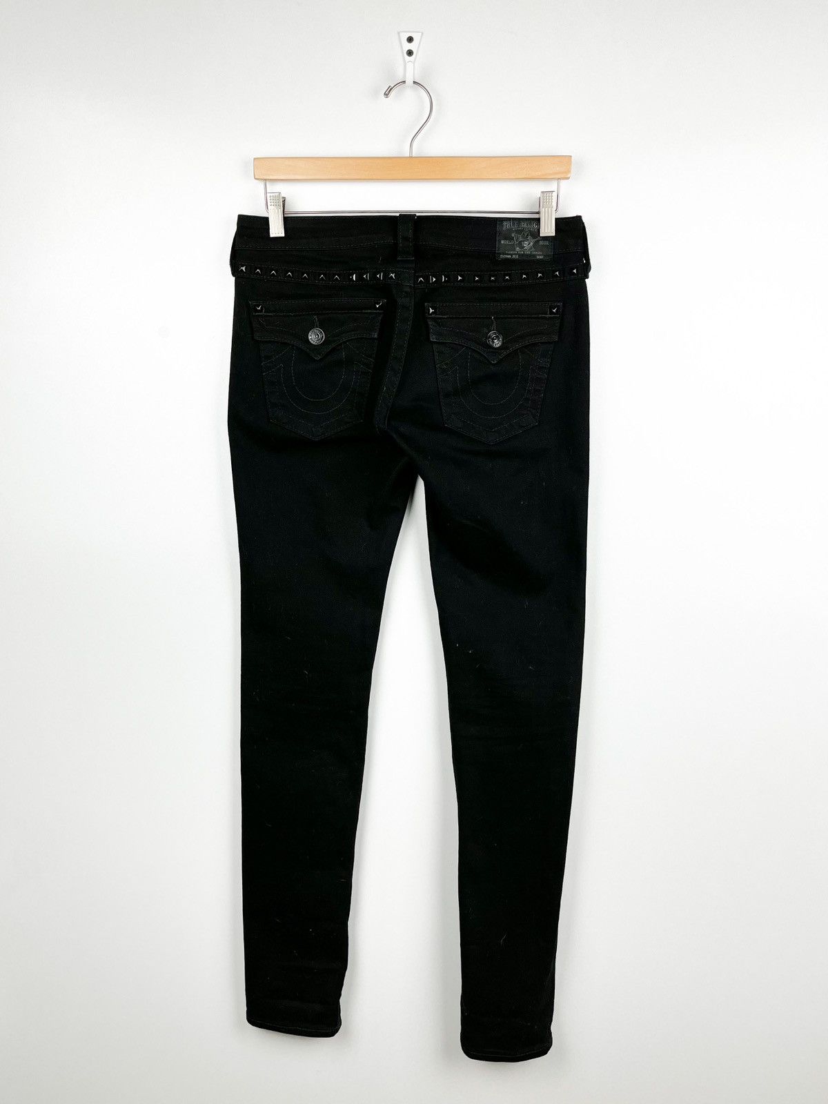 True Religion True Religion Y2K skinny jeans made in USA womens sz 28 long Size 28" / US 6 / IT 42 - 1 Thumbnail