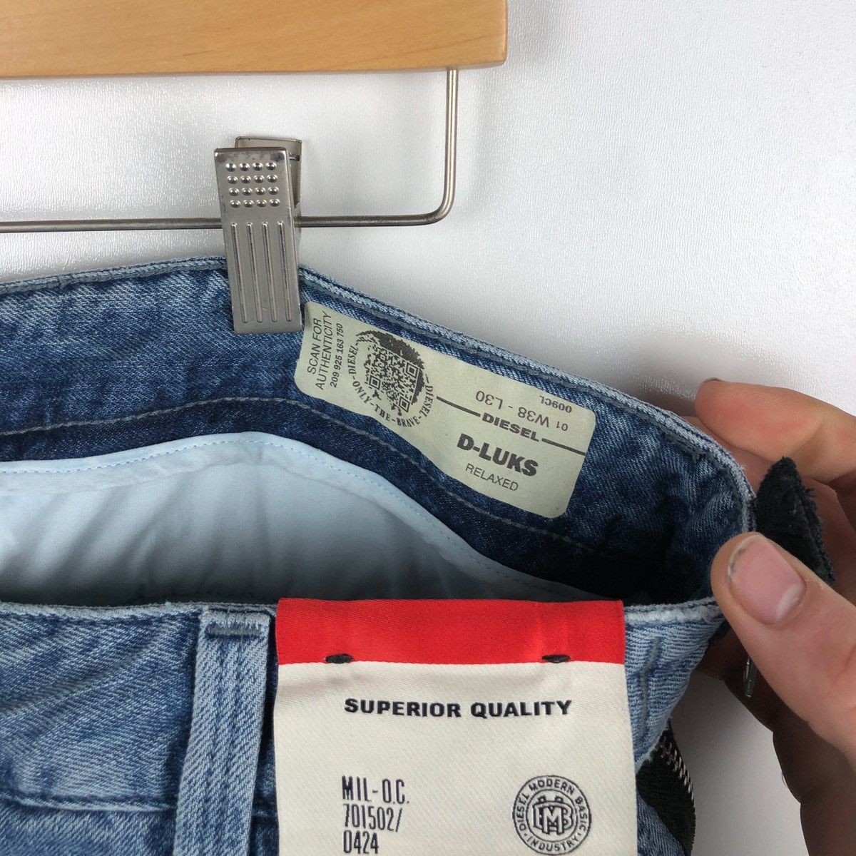 Diesel × Japanese Brand DIESEL CARGO D-LUKS RELAXED FIT JEANS w38 l30 Size US 38 / EU 54 - 7 Thumbnail