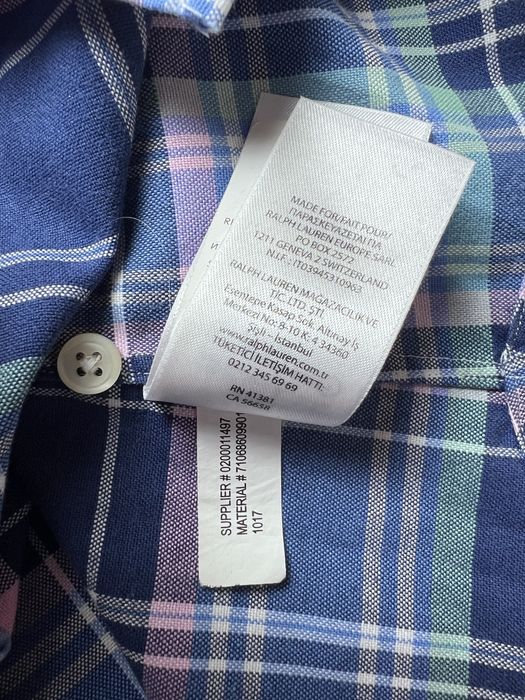 Raf Simons Ralph Lauren plaid shirt | Grailed