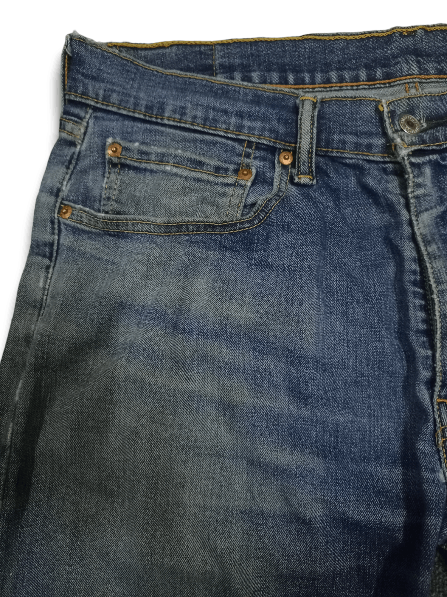 Levi's Vintage Levis Baggy Blue Wash Distressed Style Jeans 34x27 Size US 34 / EU 50 - 5 Thumbnail