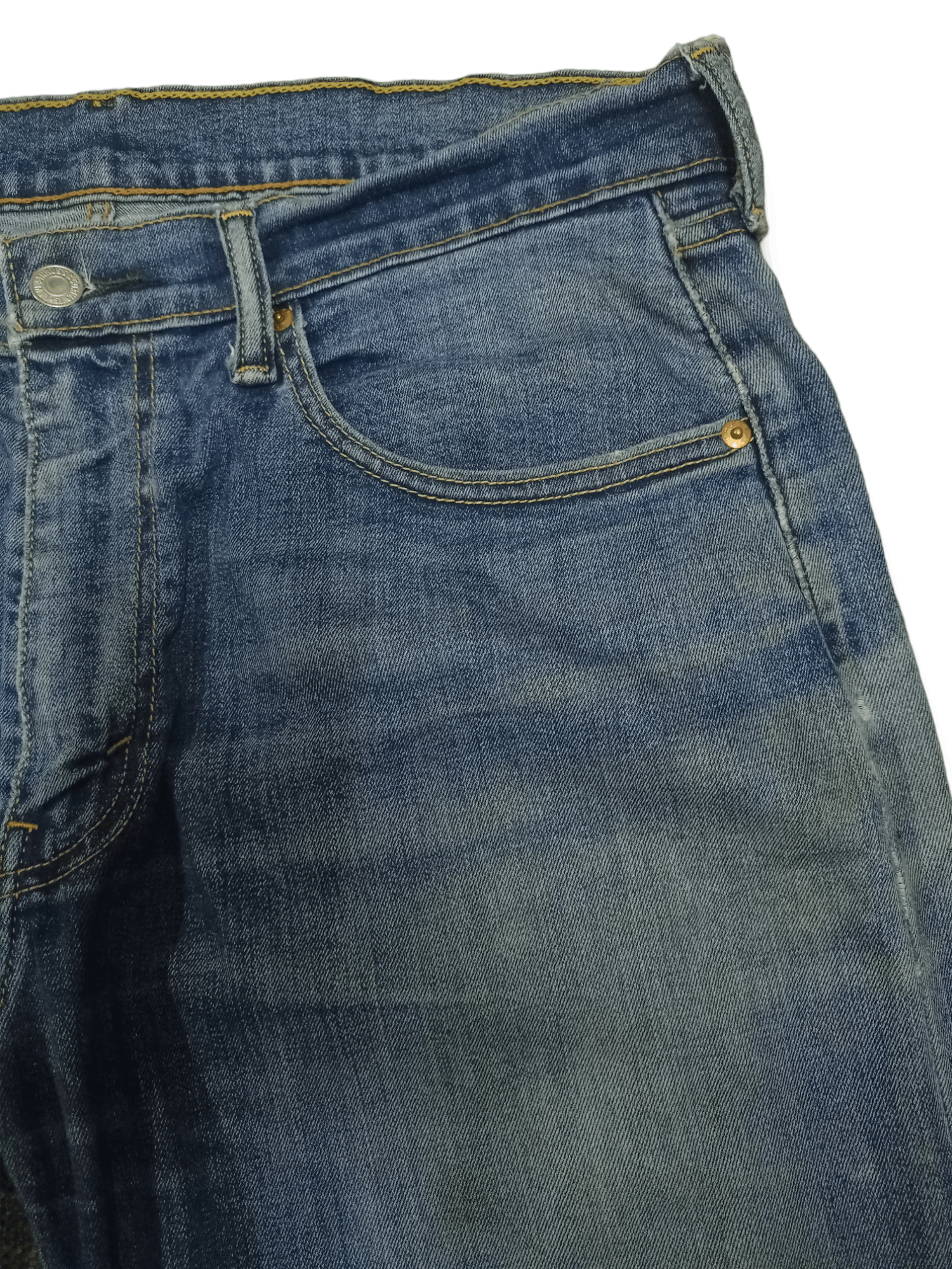 Levi's Vintage Levis Baggy Blue Wash Distressed Style Jeans 34x27 Size US 34 / EU 50 - 6 Thumbnail