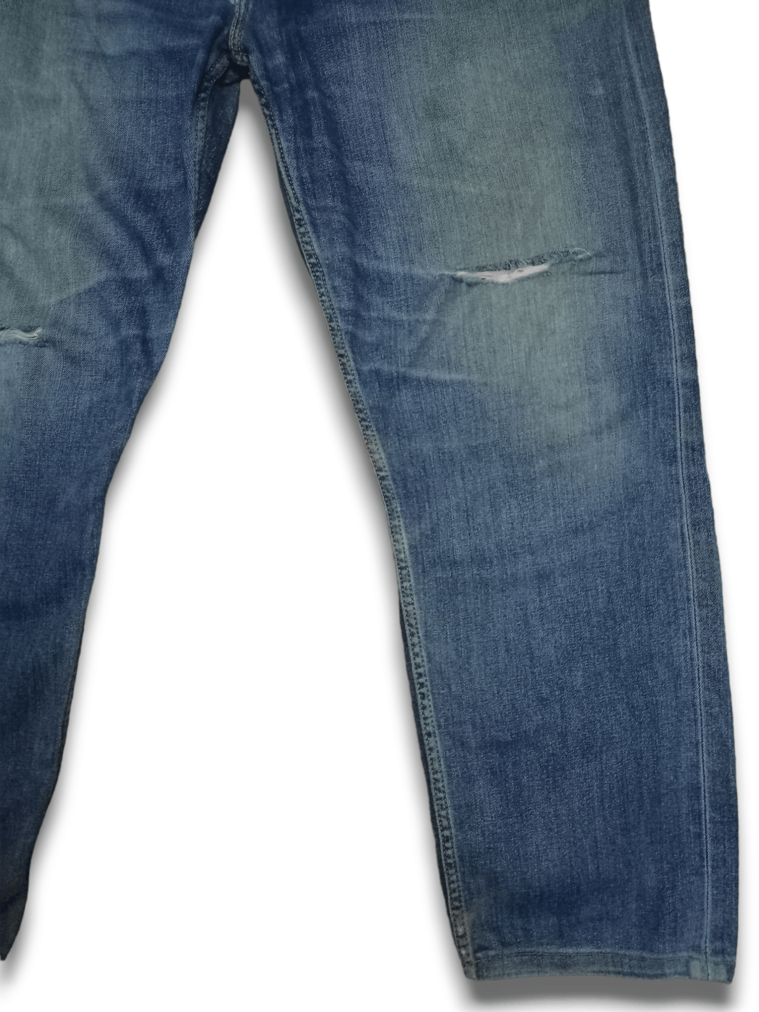 Levi's Vintage Levis Baggy Blue Wash Distressed Style Jeans 34x27 Size US 34 / EU 50 - 8 Thumbnail