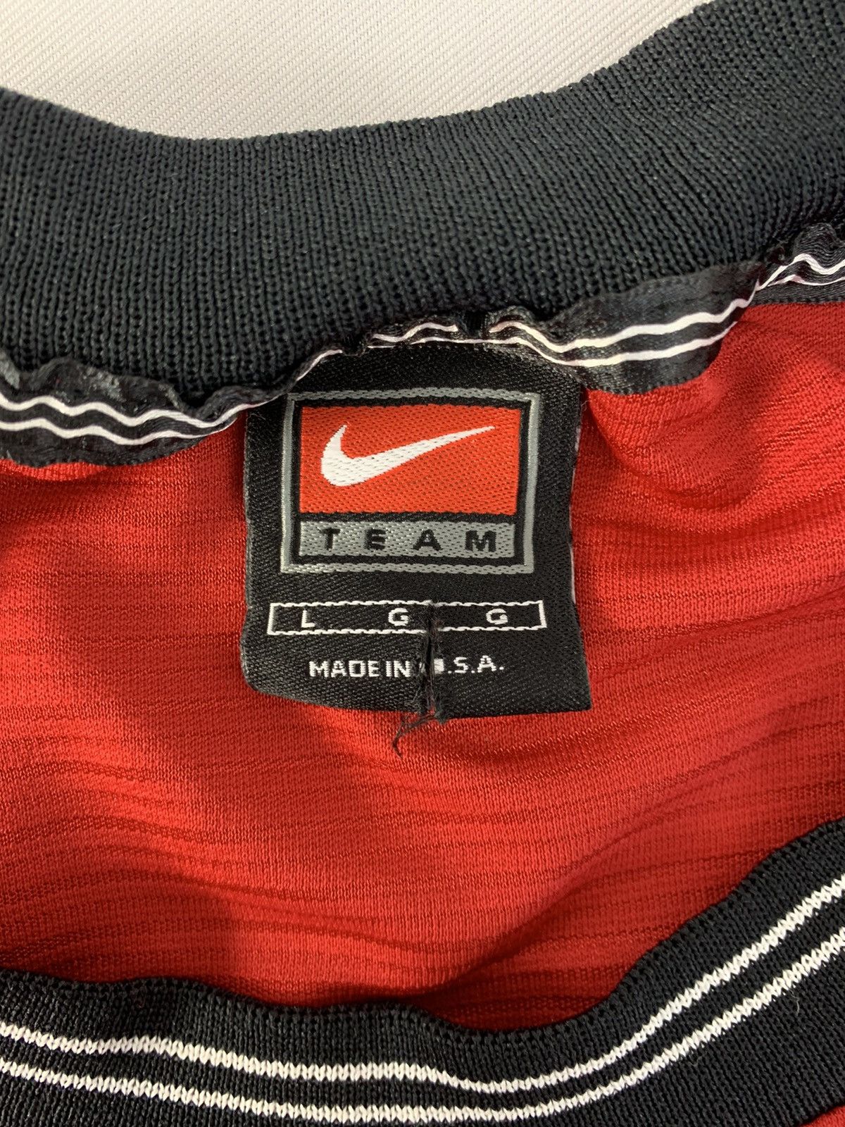 Nike Vintage Nike USA Team Red Embroidery Logo Jerseys Size US L / EU 52-54 / 3 - 4 Thumbnail