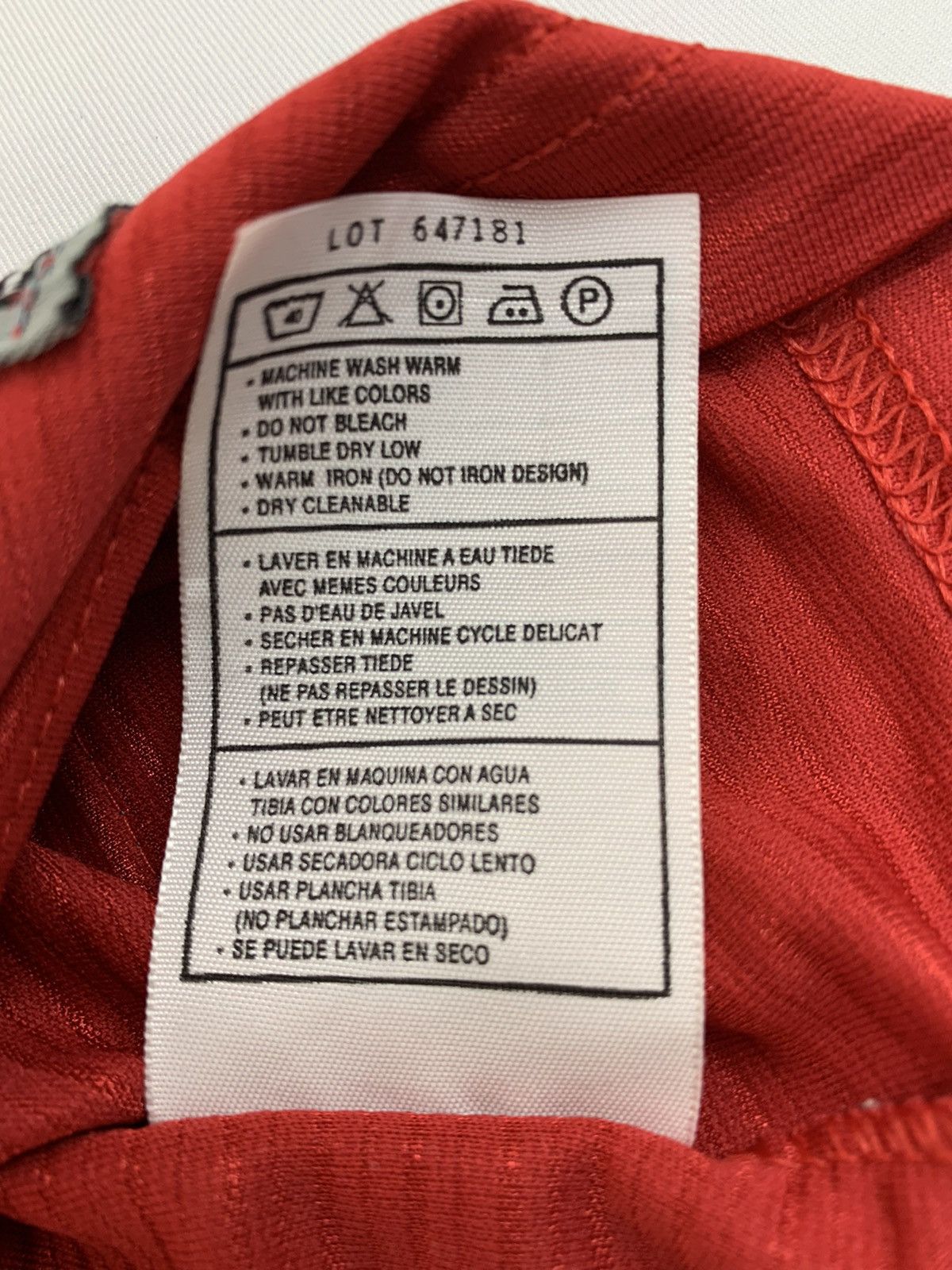 Nike Vintage Nike USA Team Red Embroidery Logo Jerseys Size US L / EU 52-54 / 3 - 8 Thumbnail