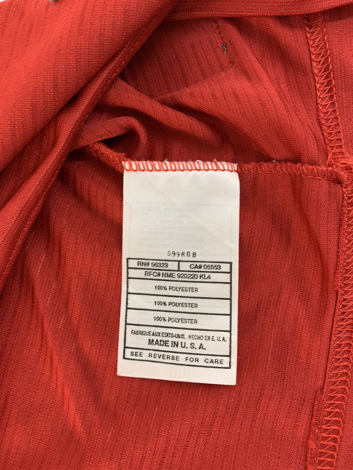 Nike Vintage Nike USA Team Red Embroidery Logo Jerseys Size US L / EU 52-54 / 3 - 7 Thumbnail