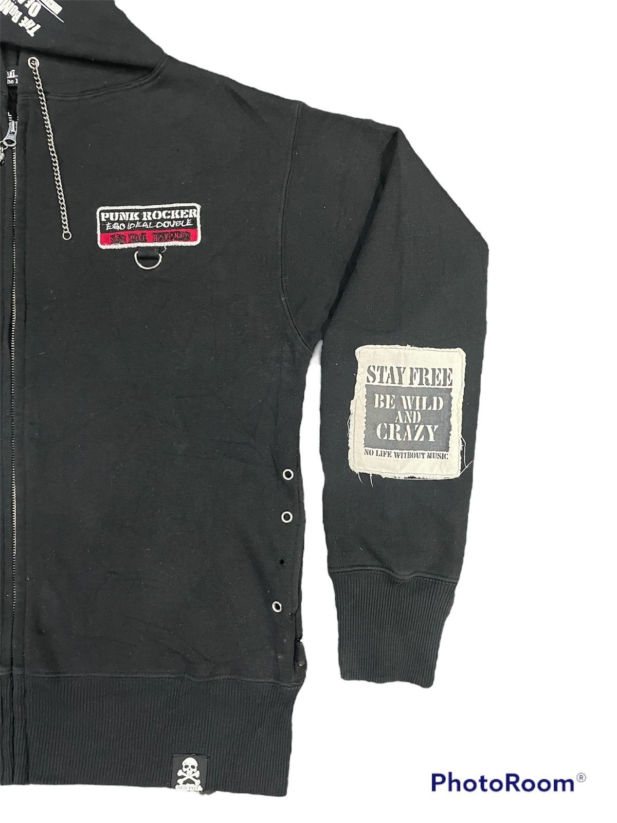 Seditionaries × Vintage Japanese PUNK FASHION Sex Pot & Revenge Patcher Hoodie Size US M / EU 48-50 / 2 - 6 Thumbnail