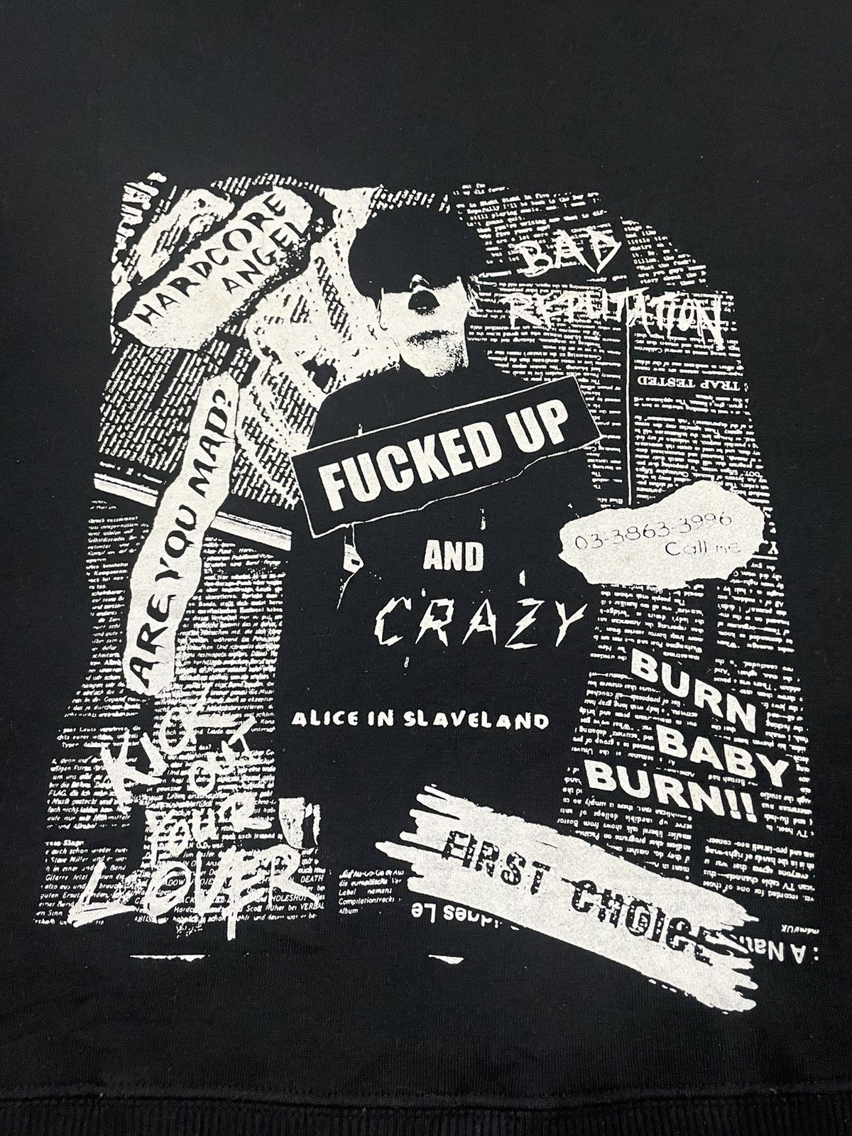 Seditionaries × Vintage Japanese PUNK FASHION Sex Pot & Revenge Patcher Hoodie Size US M / EU 48-50 / 2 - 8 Thumbnail