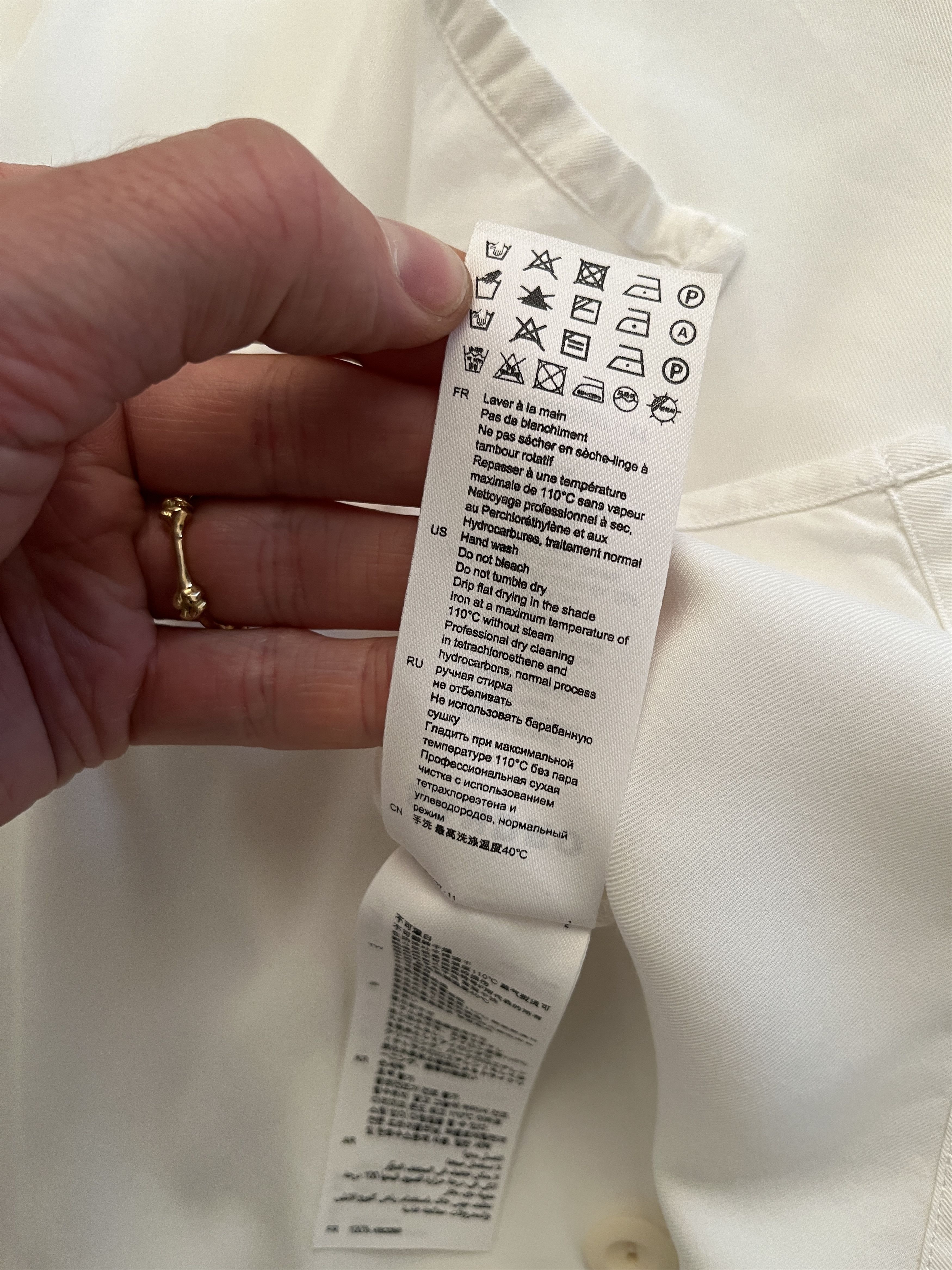 Sandro Sandro Floaty Viscose Shirt Cuban Camp Collar White Size US S / EU 44-46 / 1 - 12 Thumbnail