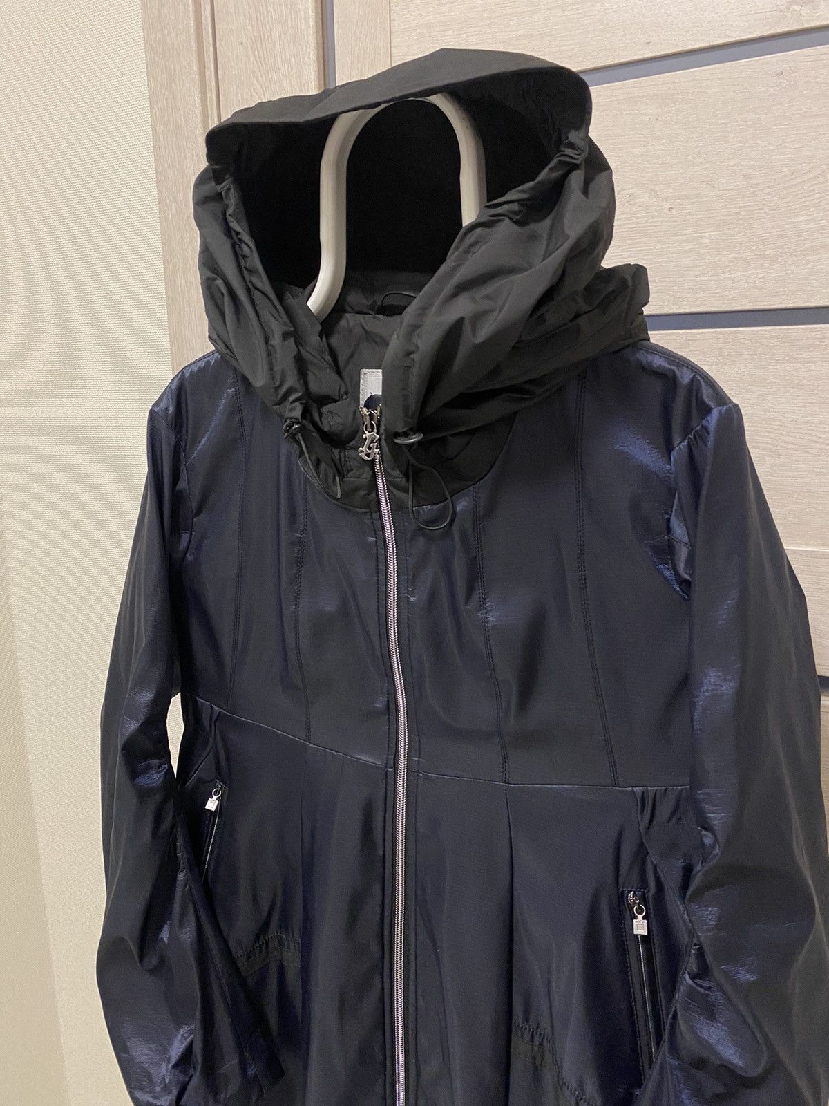 Marithe + Francois Girbaud × Vintage Marithe François Girbaud Shimmer Women’s Deep Hood Jacket Size ONE SIZE - 6 Thumbnail