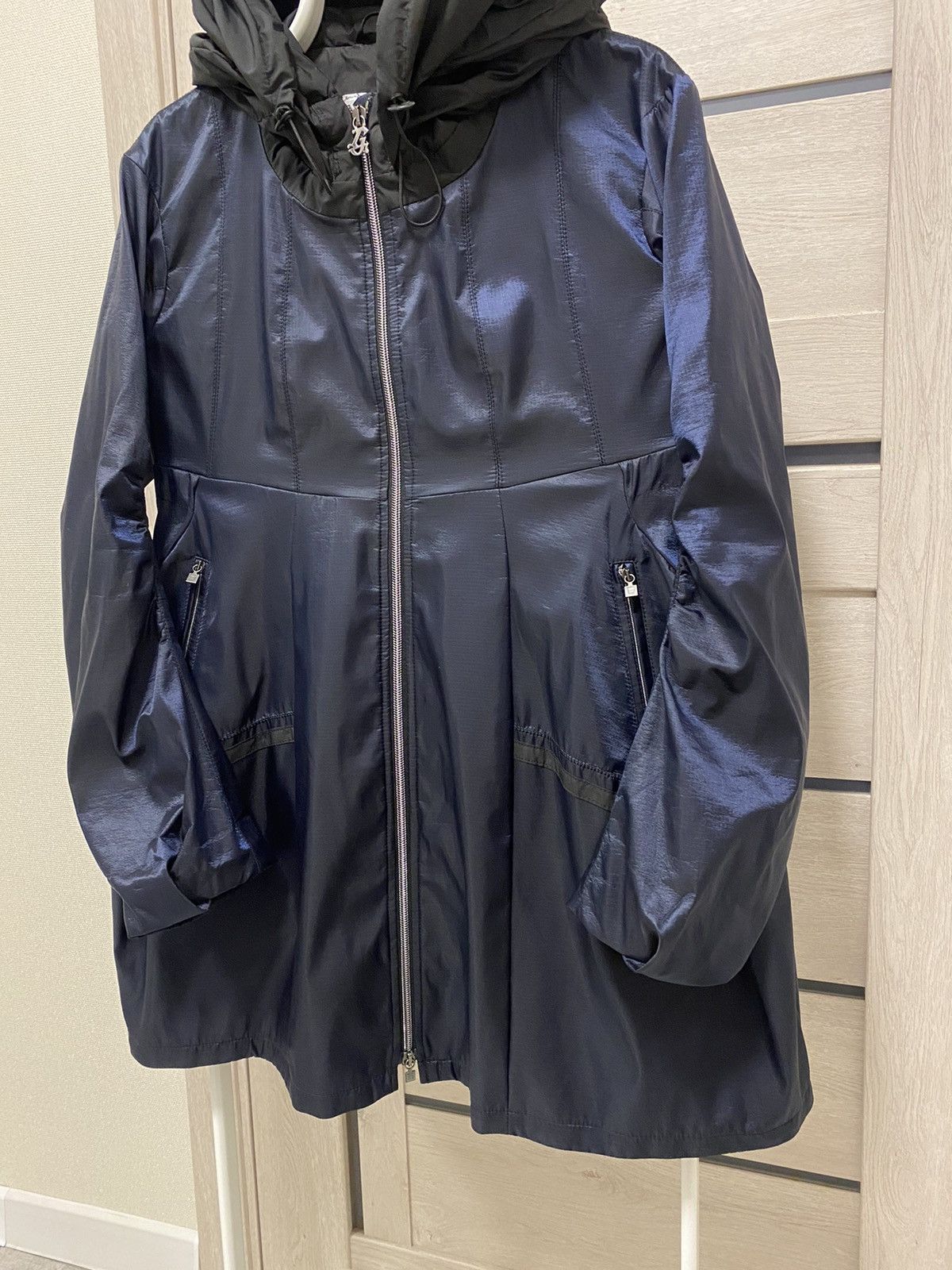 Marithe + Francois Girbaud × Vintage Marithe François Girbaud Shimmer Women’s Deep Hood Jacket Size ONE SIZE - 7 Thumbnail