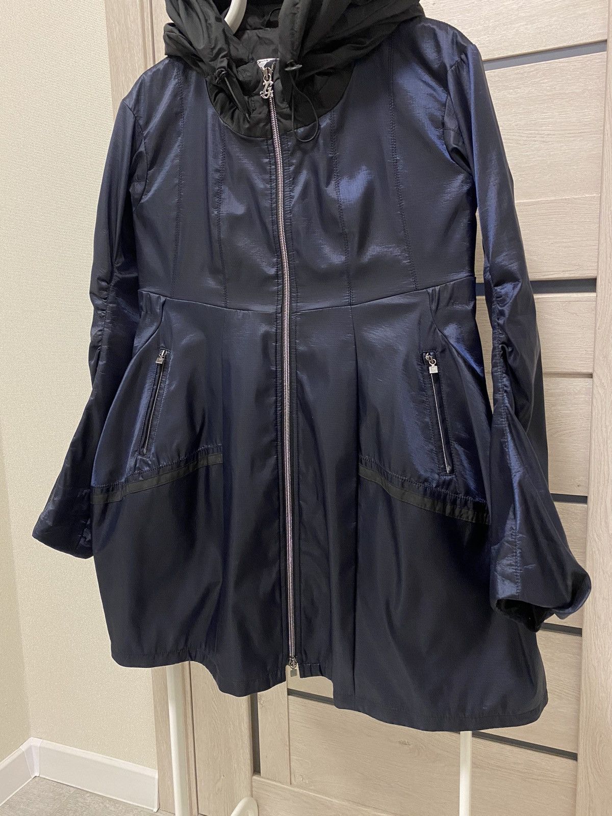 Marithe + Francois Girbaud × Vintage Marithe François Girbaud Shimmer Women’s Deep Hood Jacket Size ONE SIZE - 8 Thumbnail