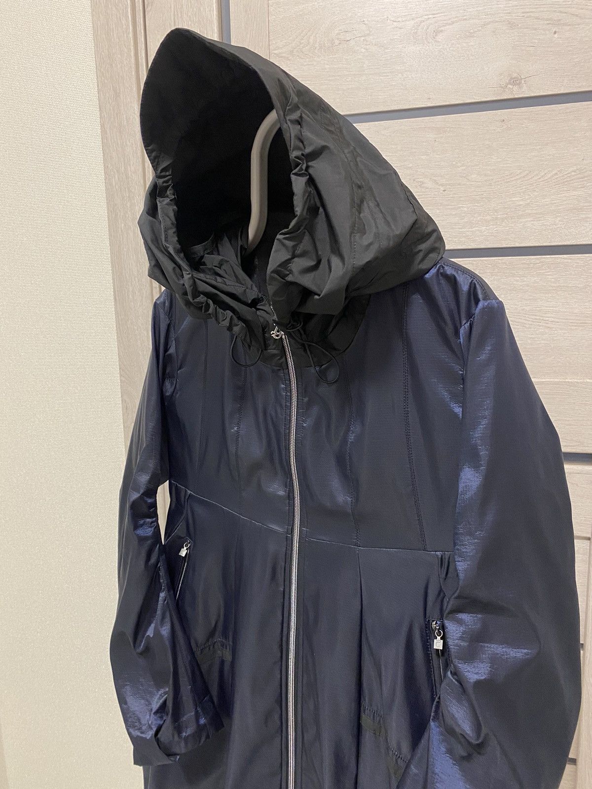 Marithe + Francois Girbaud × Vintage Marithe François Girbaud Shimmer Women’s Deep Hood Jacket Size ONE SIZE - 4 Thumbnail