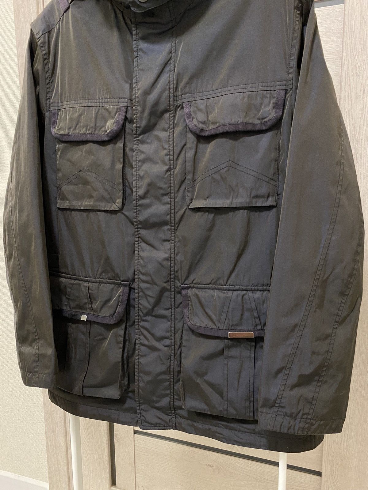 Bogner Bogner Dark Navy Shimmer Multipocket Men’s Hooded Jacket Size US M / EU 48-50 / 2 - 4 Thumbnail