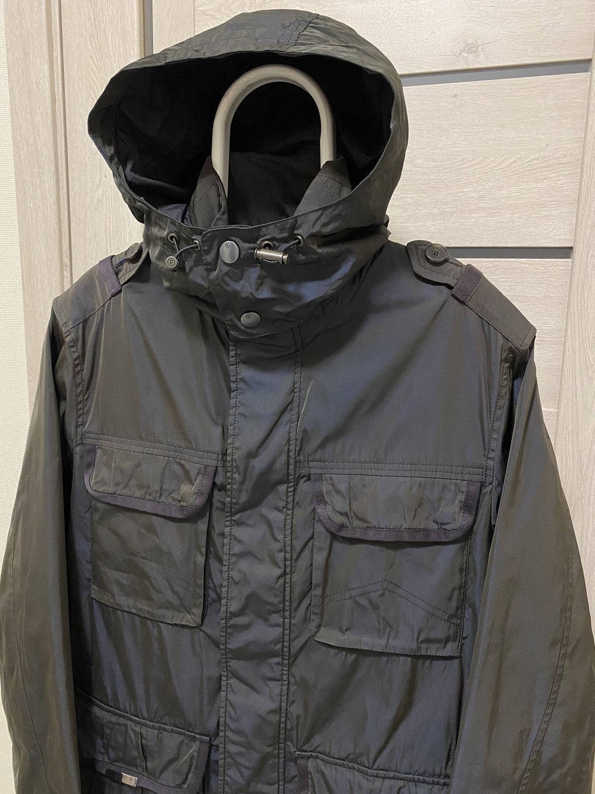 Bogner Bogner Dark Navy Shimmer Multipocket Men’s Hooded Jacket Size US M / EU 48-50 / 2 - 3 Thumbnail