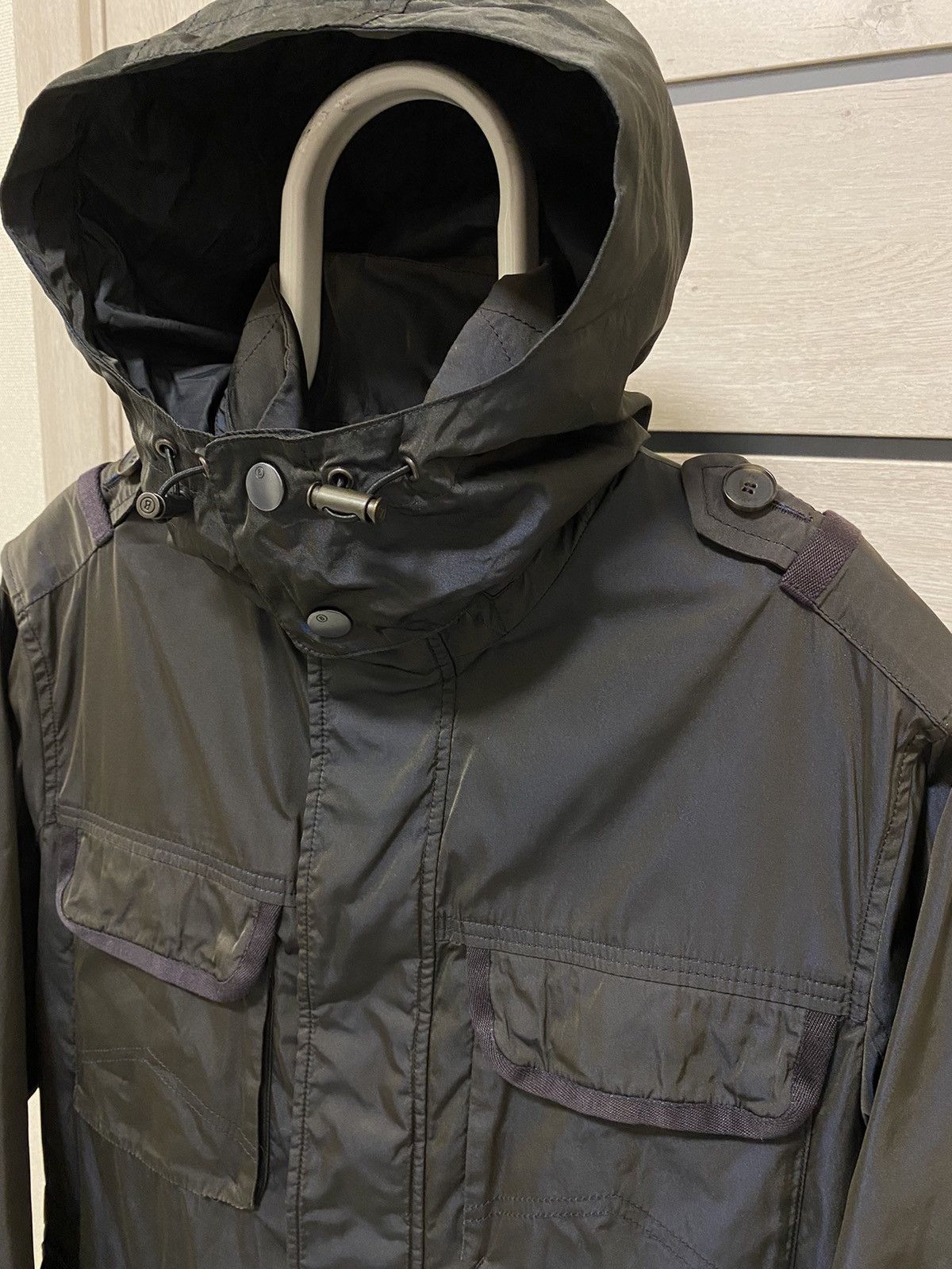 Bogner Bogner Dark Navy Shimmer Multipocket Men’s Hooded Jacket Size US M / EU 48-50 / 2 - 5 Thumbnail