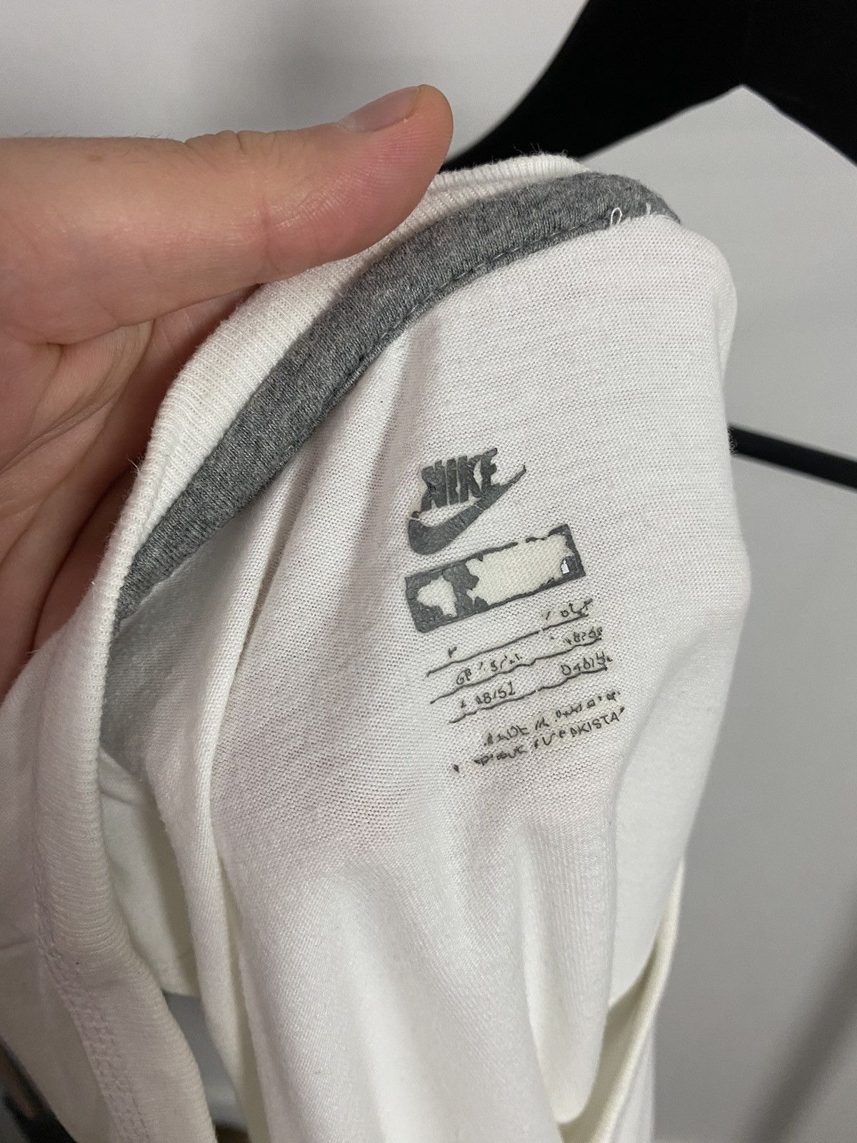 Nike × Vintage Vintage Nike White Tank Top Size US M / EU 48-50 / 2 - 11 Thumbnail