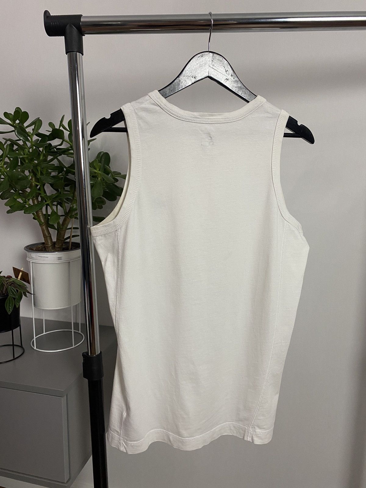 Nike × Vintage Vintage Nike White Tank Top Size US M / EU 48-50 / 2 - 9 Thumbnail