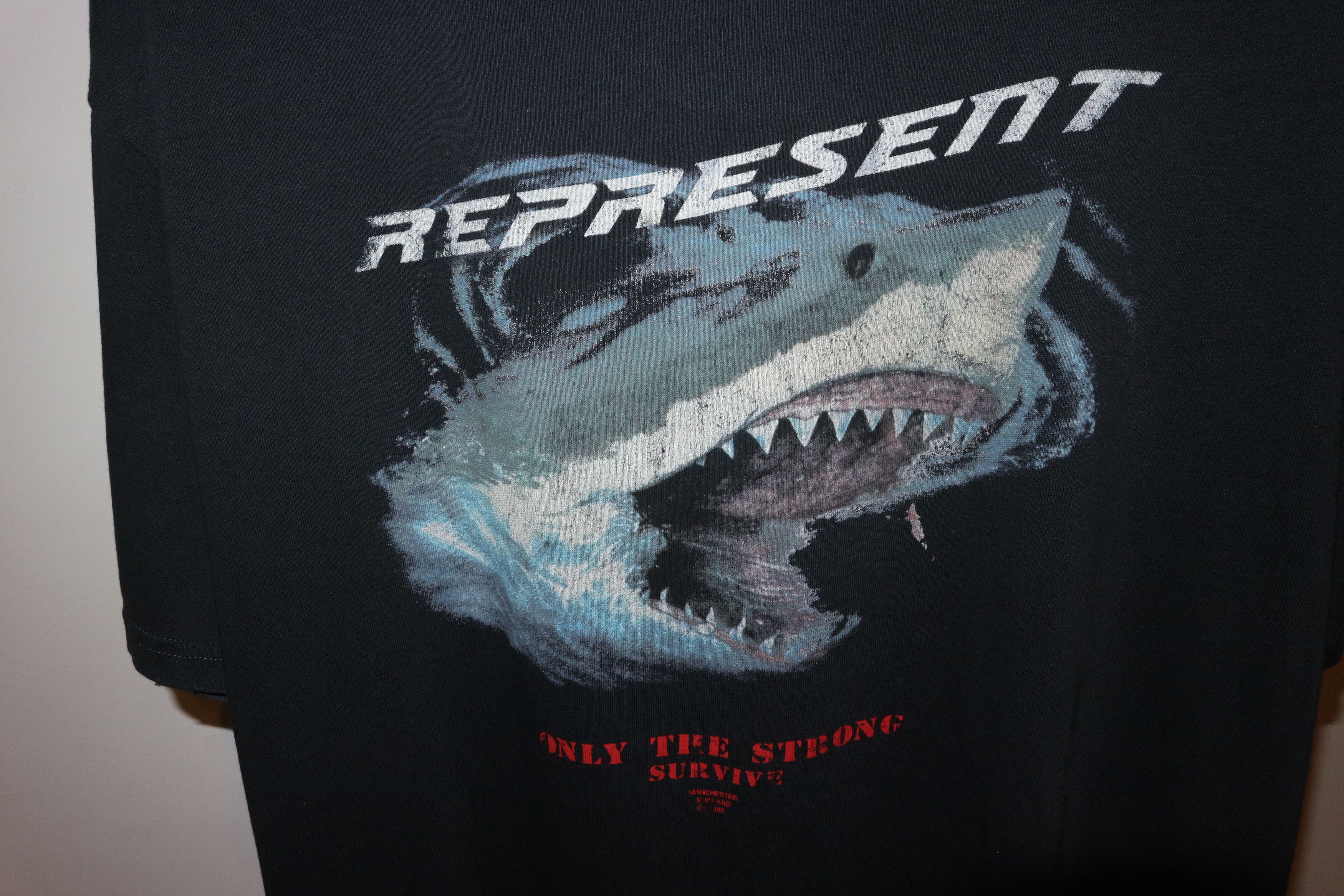 Represent Clo. shark print t-shirt Size US XS / EU 42 / 0 - 2 Thumbnail