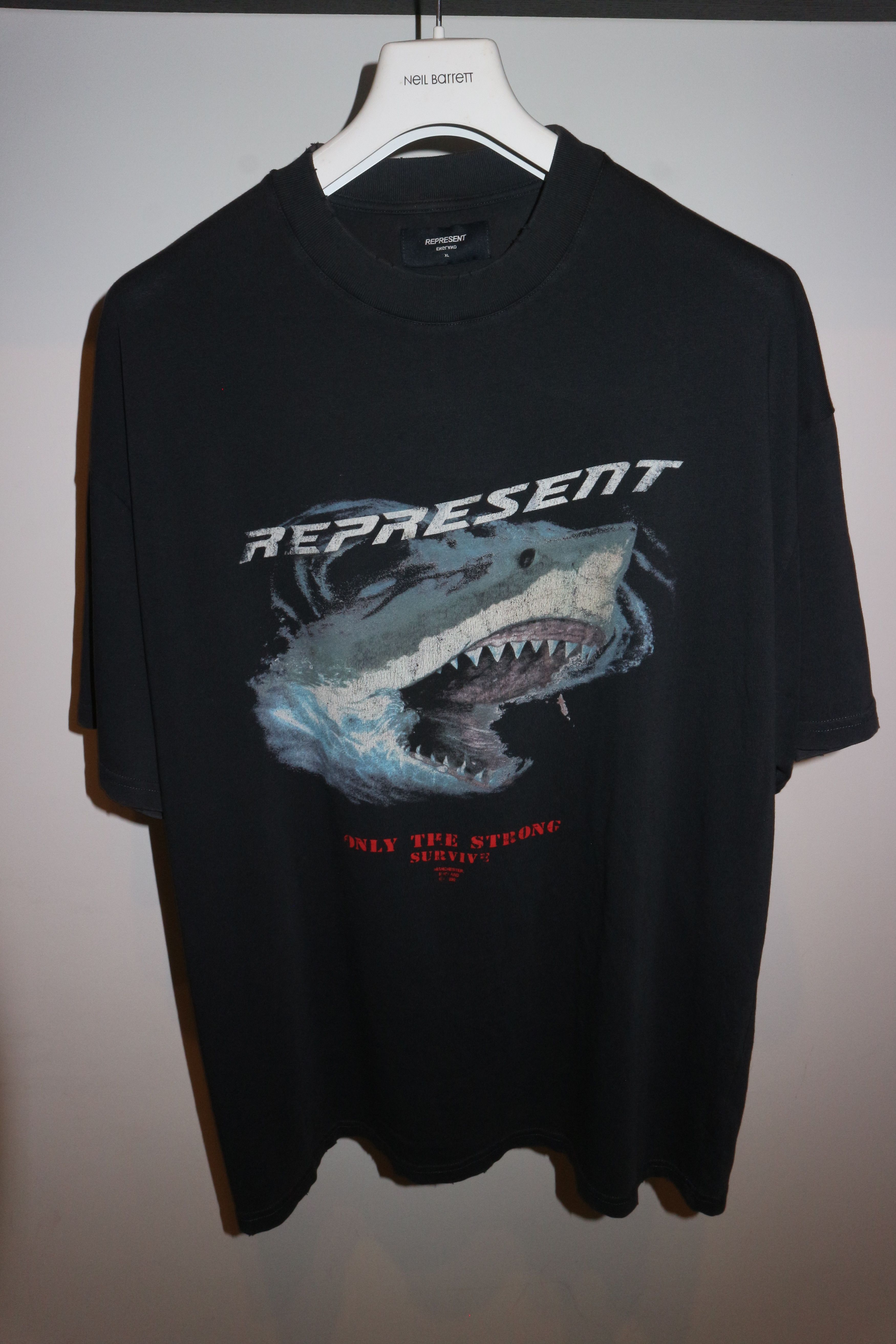 Represent Clo. shark print t-shirt Size US XS / EU 42 / 0 - 1 Thumbnail