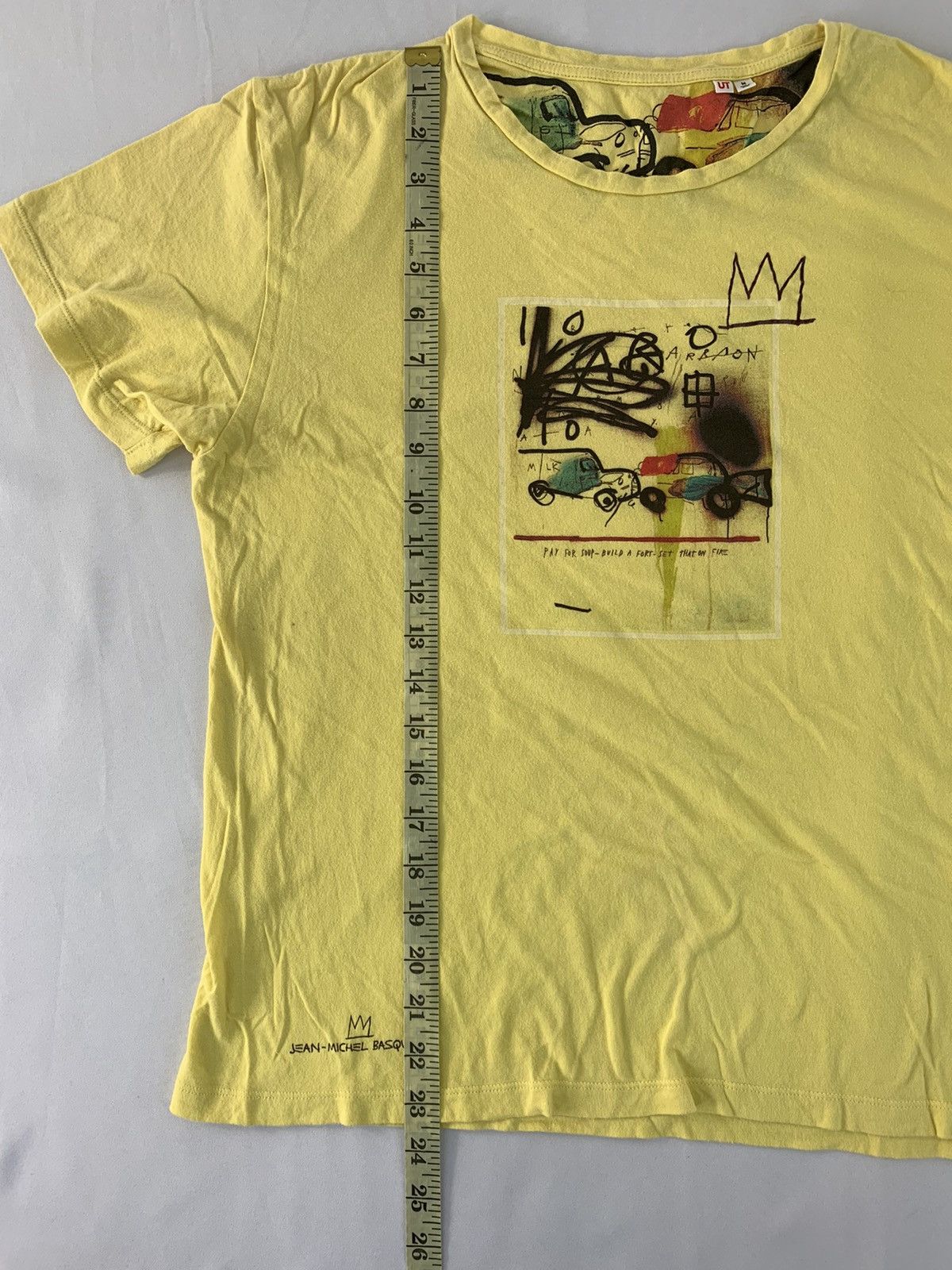 Jean-Michel Basquiat Hype Jean-Michel Basquiat Pay For Soup Pop Art Printed Tee Size M / US 6-8 / IT 42-44 - 10 Thumbnail