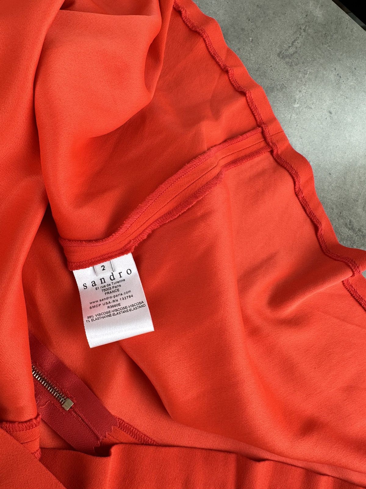 Sandro Sandro Mini Dress Size XS / US 0-2 / IT 36-38 - 7 Thumbnail