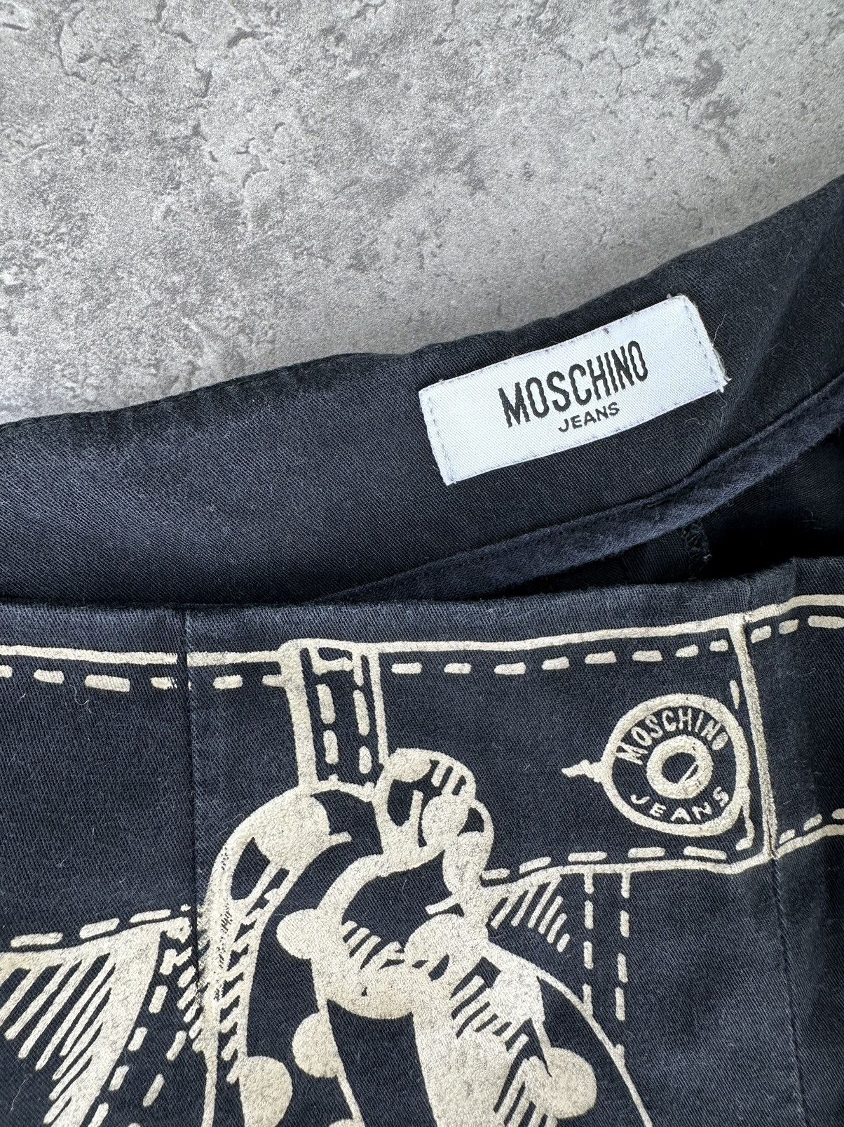 Moschino Moschino Printed Pants Size 28" / US 6 / IT 42 - 2 Thumbnail