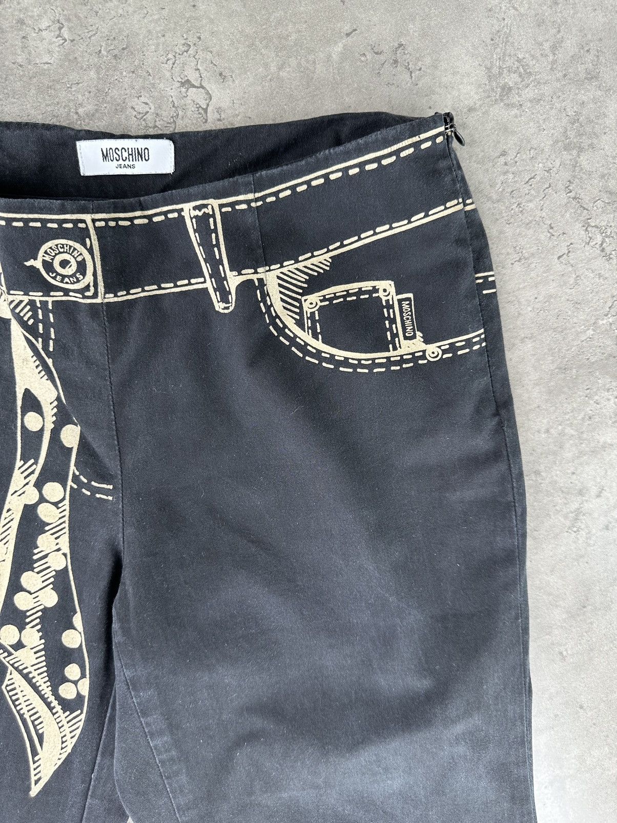 Moschino Moschino Printed Pants Size 28" / US 6 / IT 42 - 8 Thumbnail