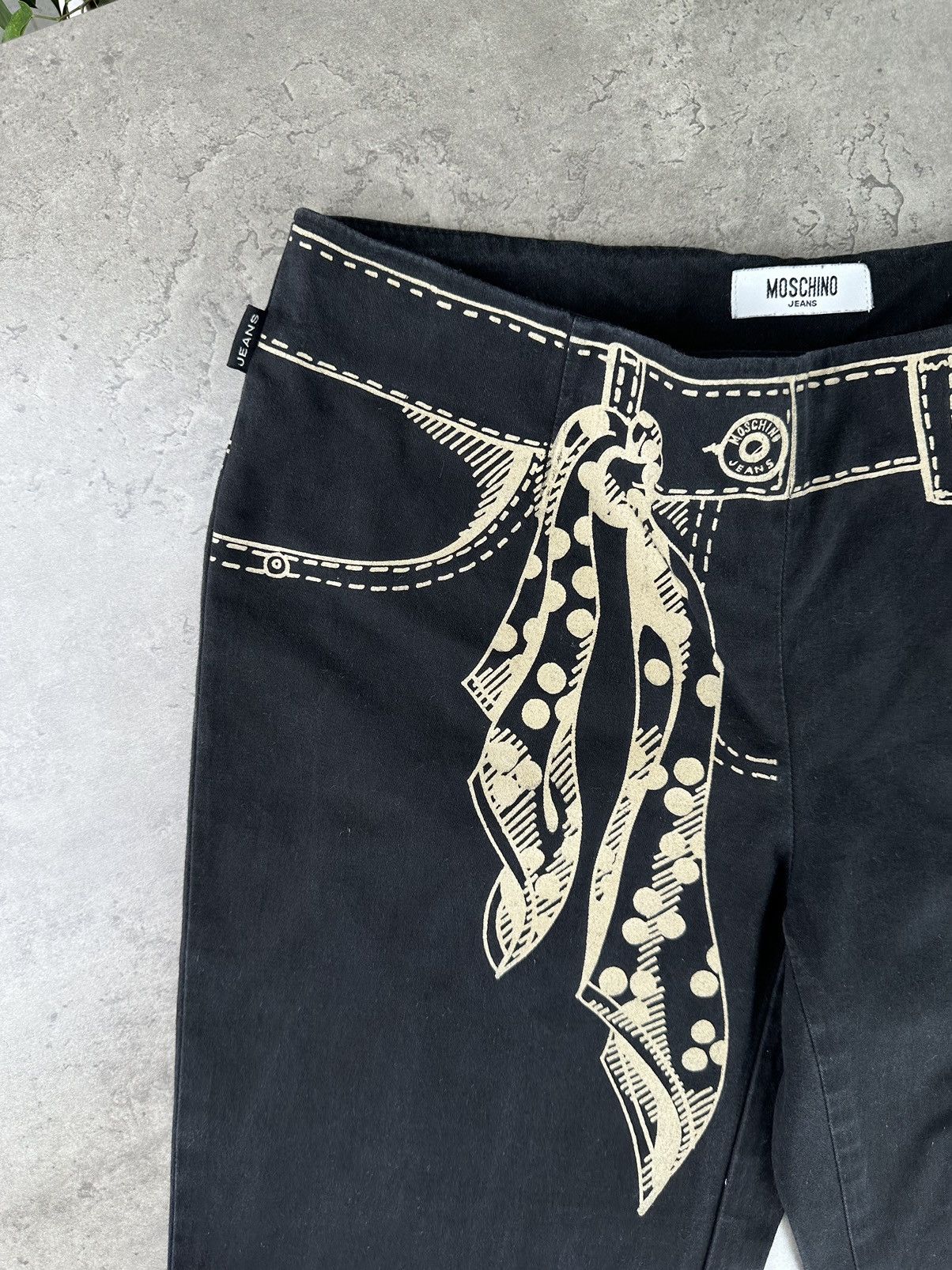 Moschino Moschino Printed Pants Size 28" / US 6 / IT 42 - 7 Thumbnail