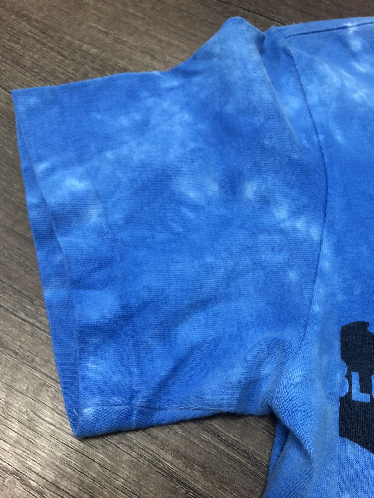Blue Blue Japan × Japanese Brand × Vintage Vintage Blue Blue Tye Dye Tee Shirt Size US S / EU 44-46 / 1 - 10 Thumbnail