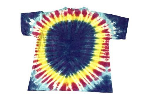 Band Tees Rare 90s Led Zeppelin Icarus Multicolour Tye Dye Ovp Tee Size US L / EU 52-54 / 3 - 2 Thumbnail