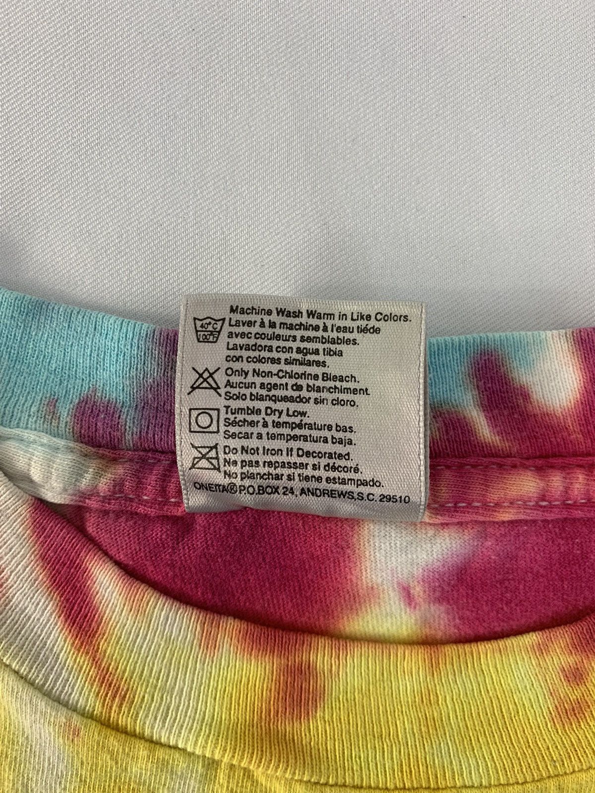 Band Tees Rare 90s Led Zeppelin Icarus Multicolour Tye Dye Ovp Tee Size US L / EU 52-54 / 3 - 5 Thumbnail