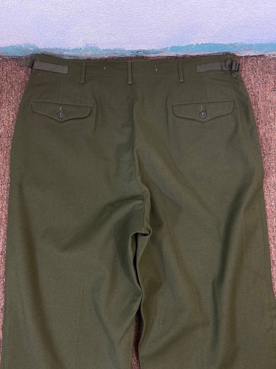Vintage vintage us army wool pants 18 oz talon zipper Size US 40 / EU 56 - 3 Thumbnail