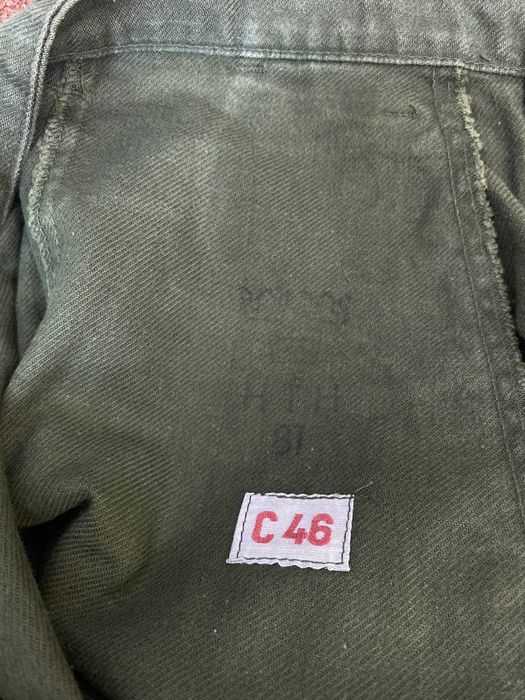 Vintage vintage swedish army c48 pants single back pocket | Grailed