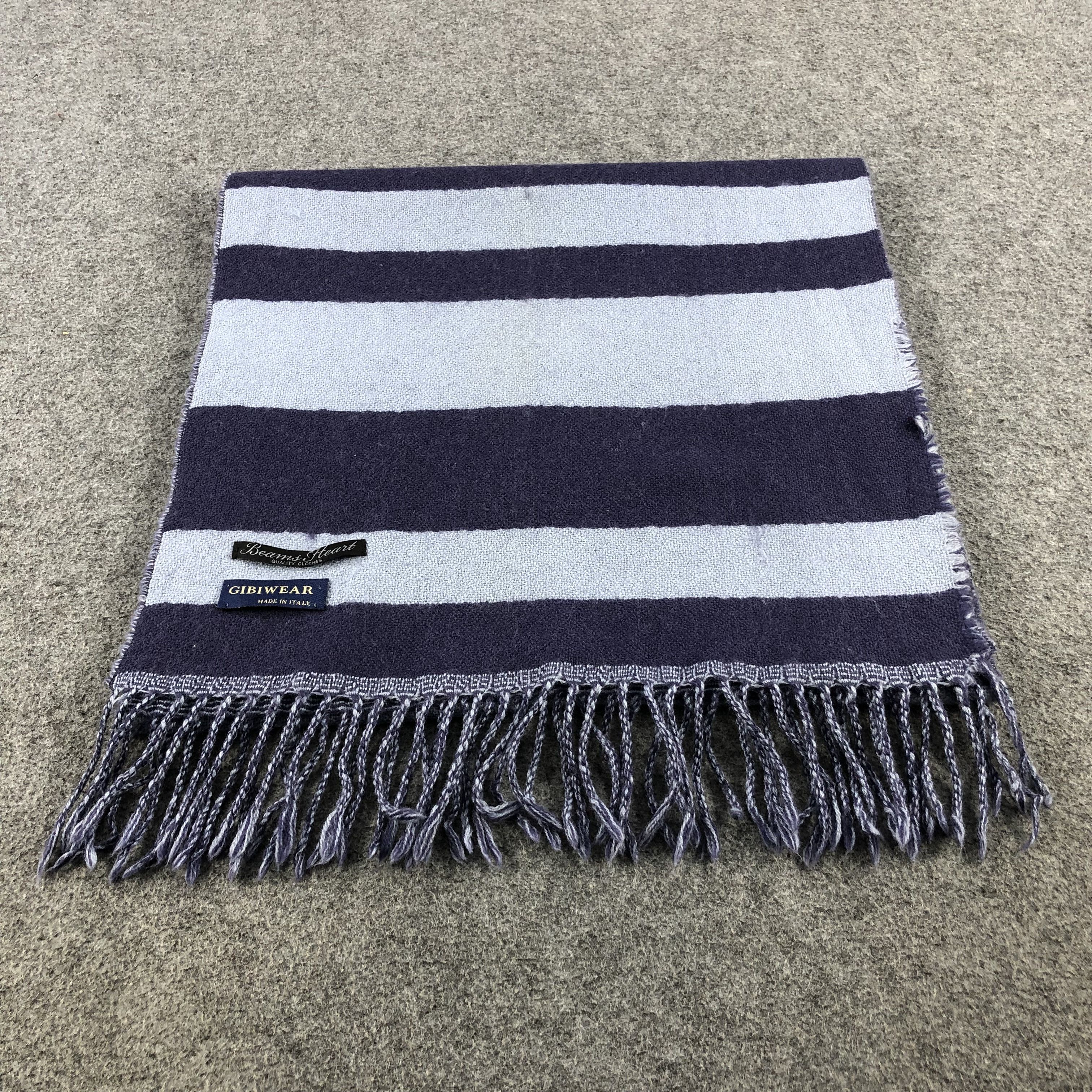 Beams Plus Beams Heart Wool Scarf Muffler V730 Size ONE SIZE - 2 Thumbnail