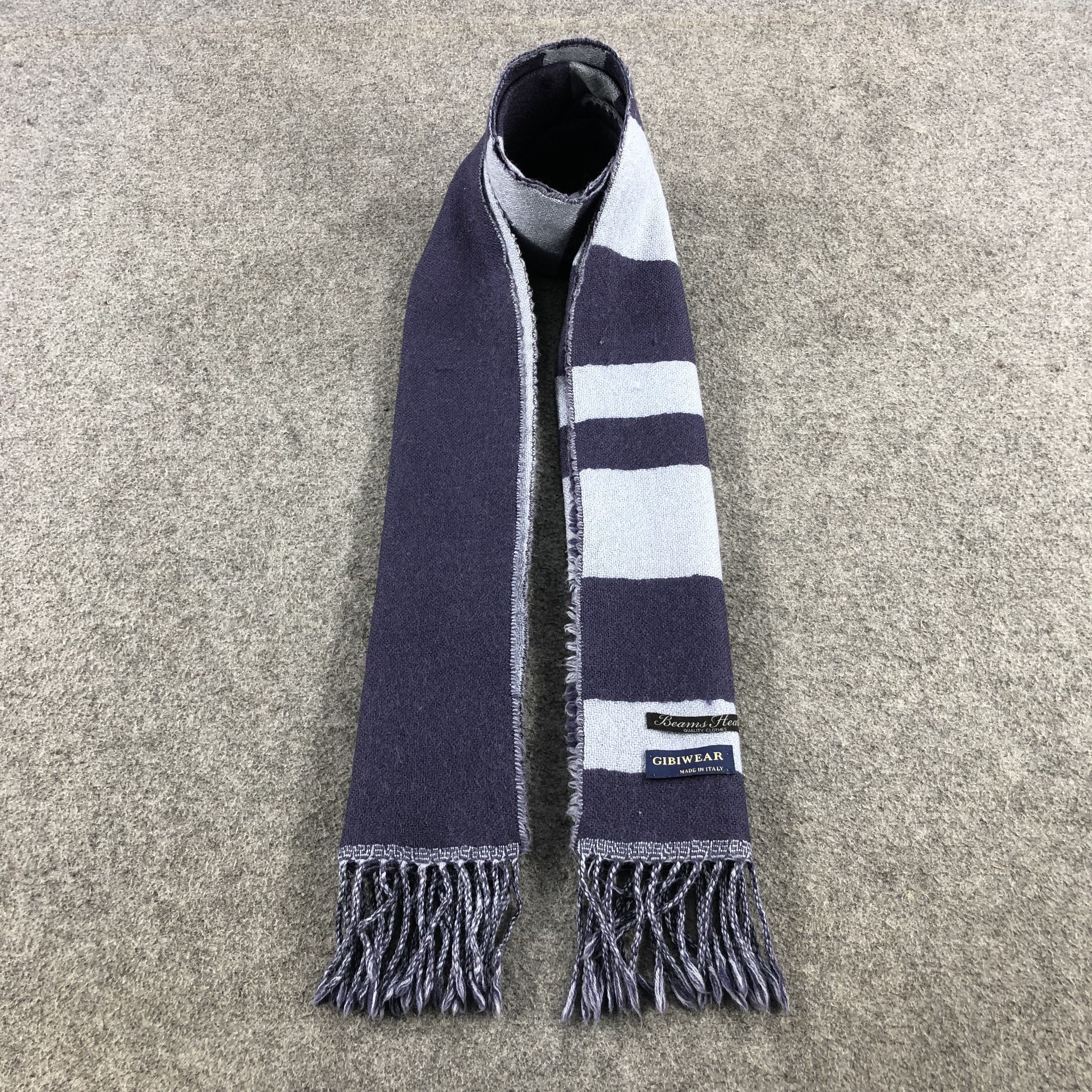 Beams Plus Beams Heart Wool Scarf Muffler V730 Size ONE SIZE - 1 Thumbnail
