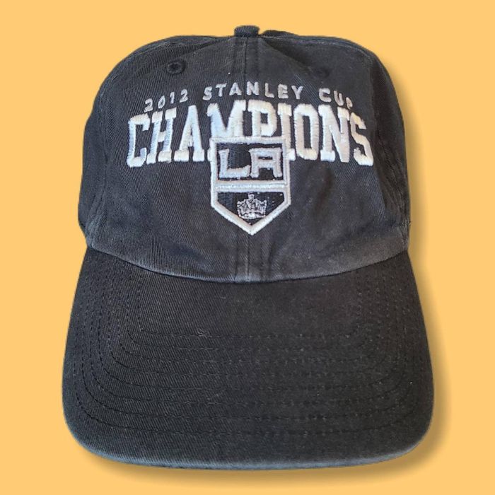 47 Brand 47 brand black and white 2012 stanley cup champions LA hat