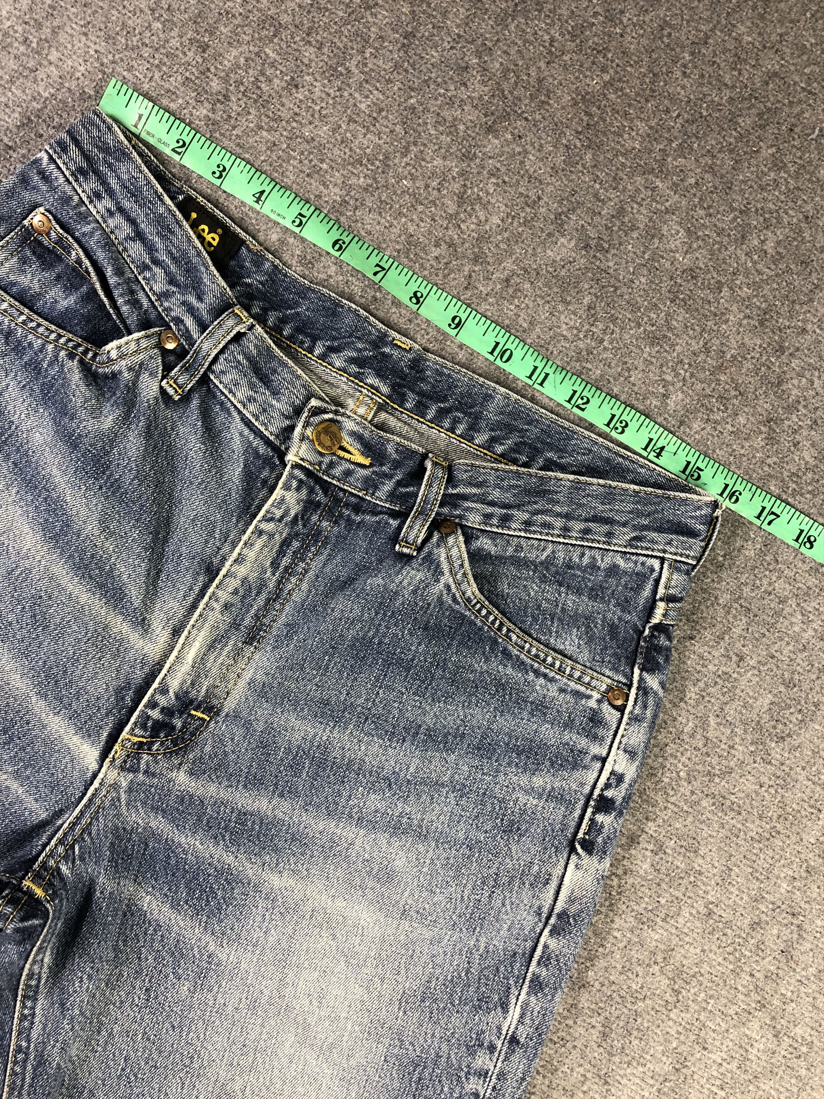 Wash Blue Lee Riders Denim Jeans 34x26.5