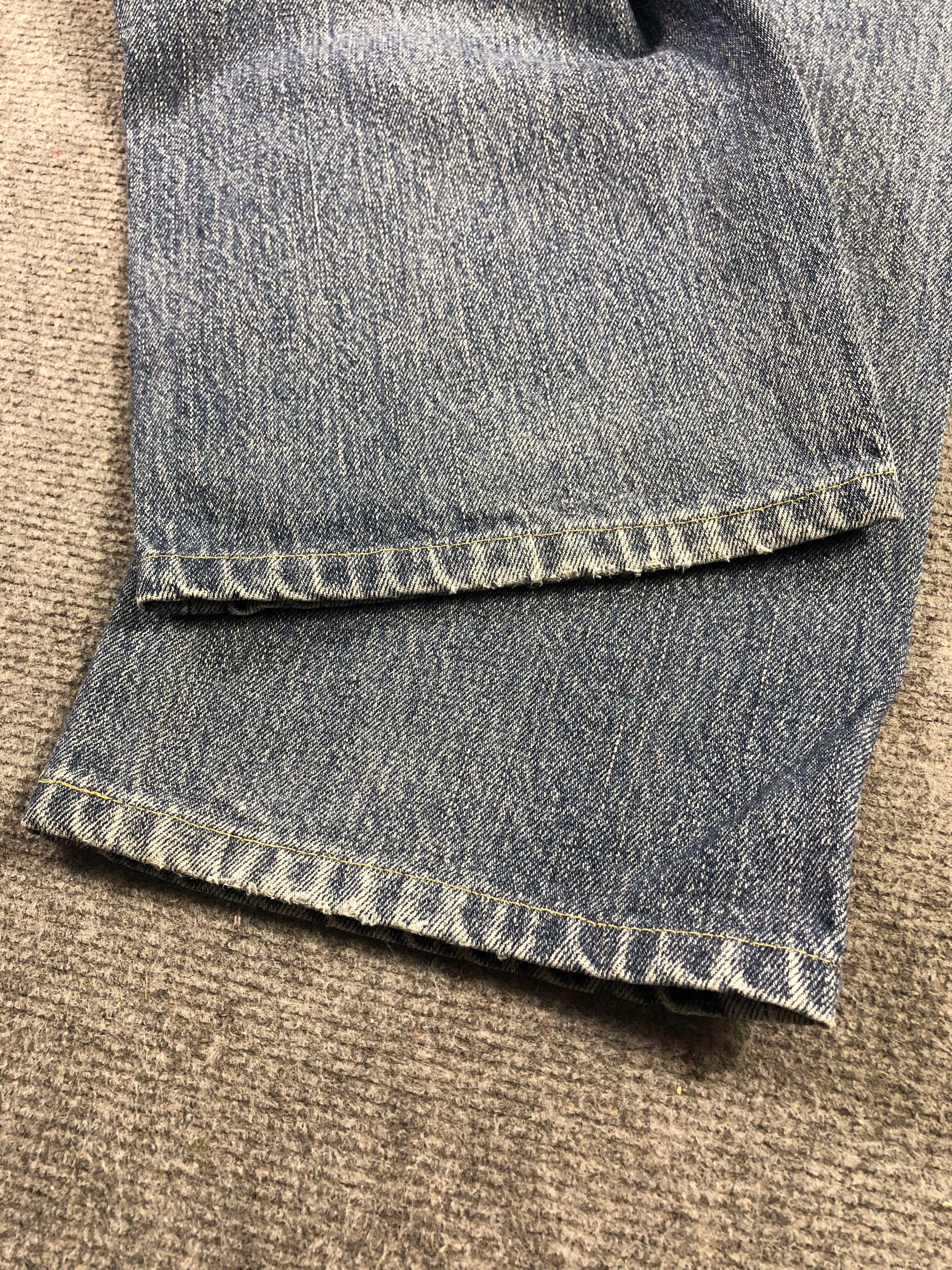 Wash Blue Lee Riders Denim Jeans 34x26.5