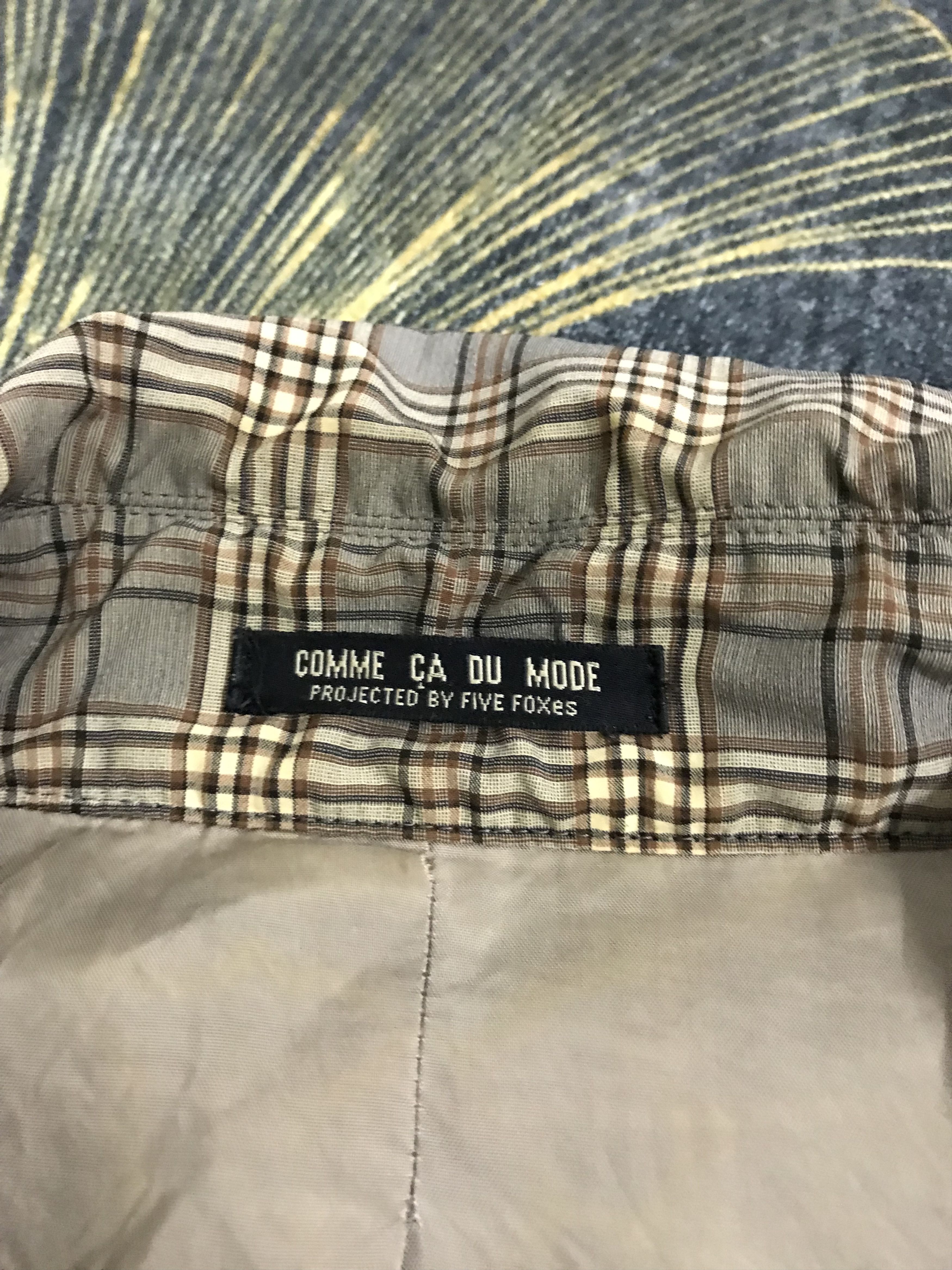 Comme Ca Ism Comme Ca double Breast Tartan Jacket Size US S / EU 44-46 / 1 - 9 Thumbnail