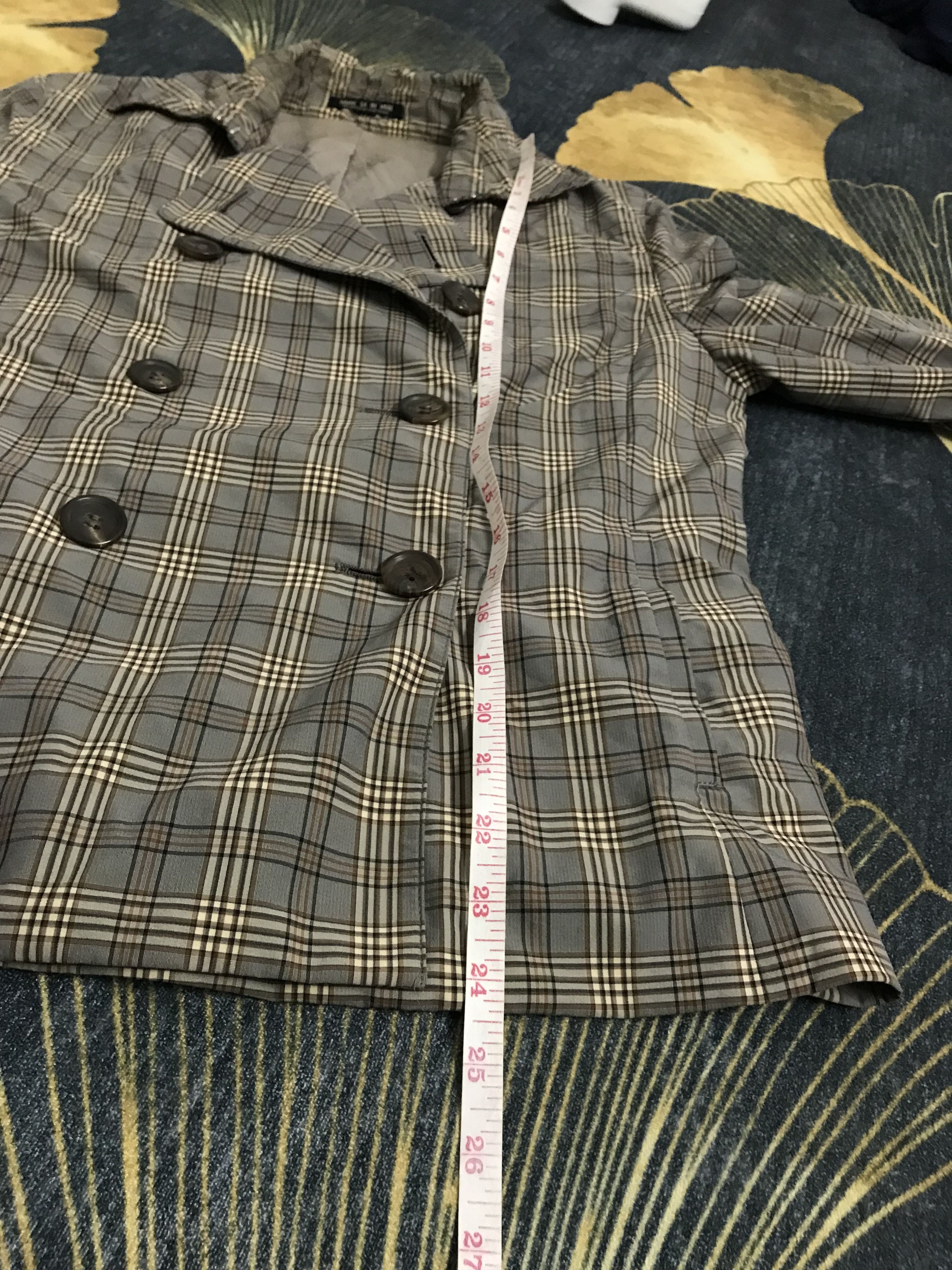 Comme Ca Ism Comme Ca double Breast Tartan Jacket Size US S / EU 44-46 / 1 - 6 Thumbnail